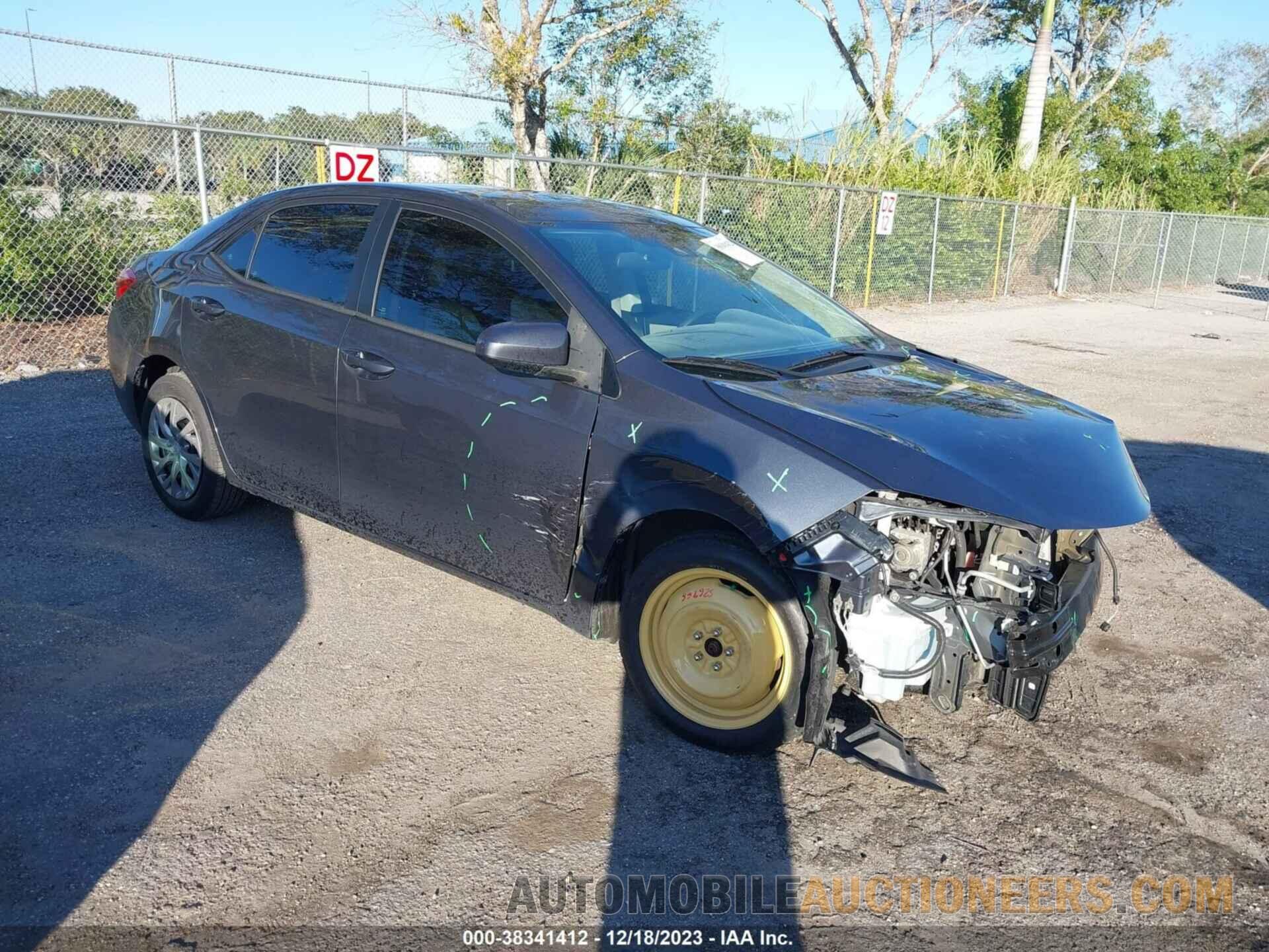 2T1BURHE2JC016581 TOYOTA COROLLA 2018