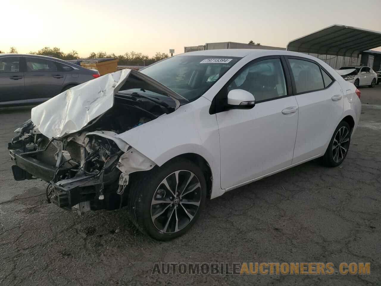 2T1BURHE2JC043876 TOYOTA COROLLA 2018