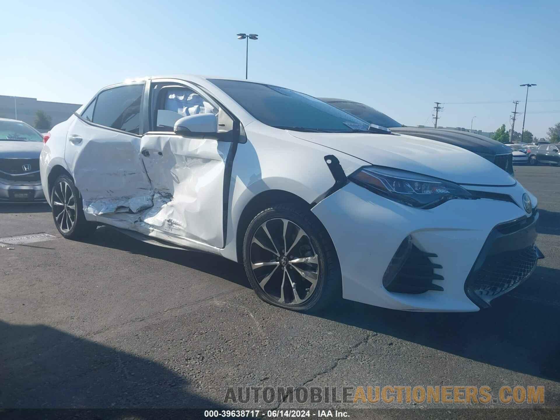 2T1BURHE2KC142280 TOYOTA COROLLA 2019