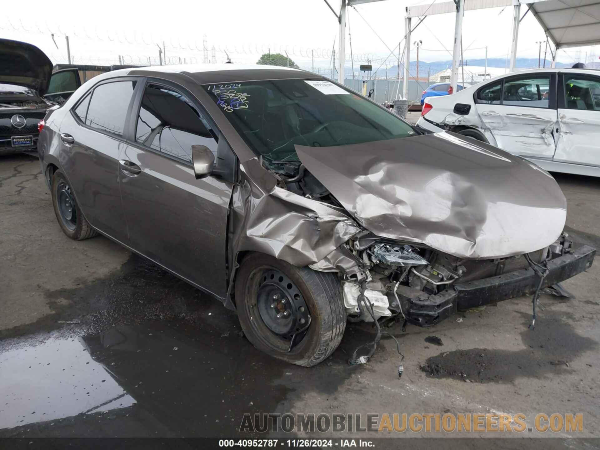 2T1BURHE2KC152842 TOYOTA COROLLA 2019