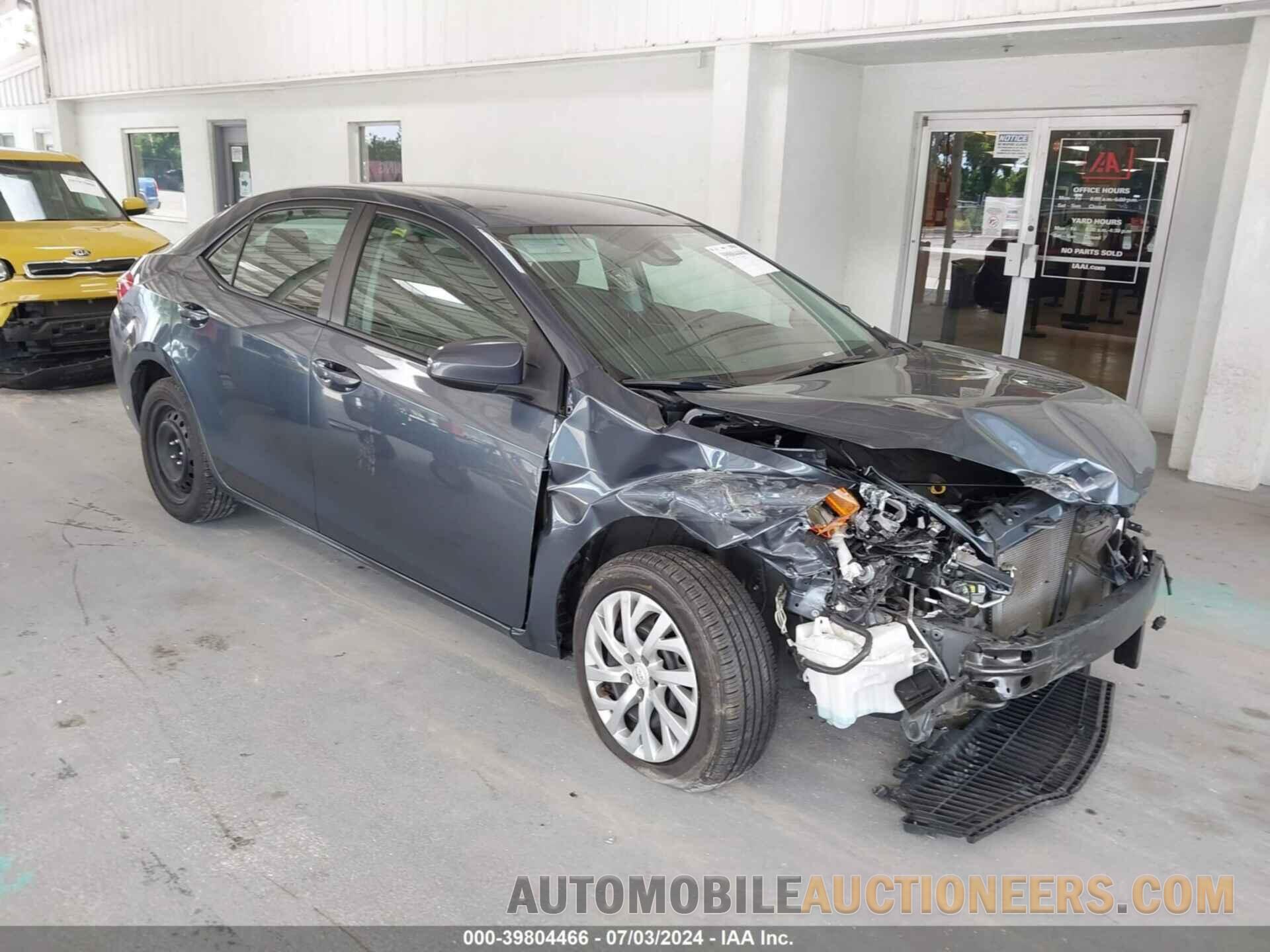 2T1BURHE2KC163808 TOYOTA COROLLA 2019