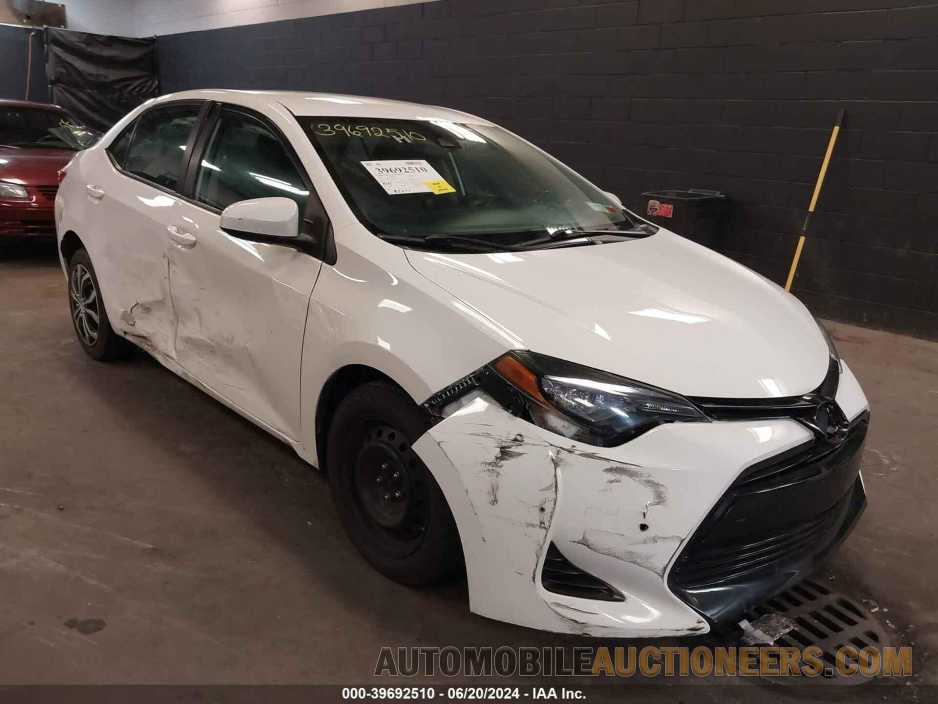 2T1BURHE2KC167017 TOYOTA COROLLA 2019