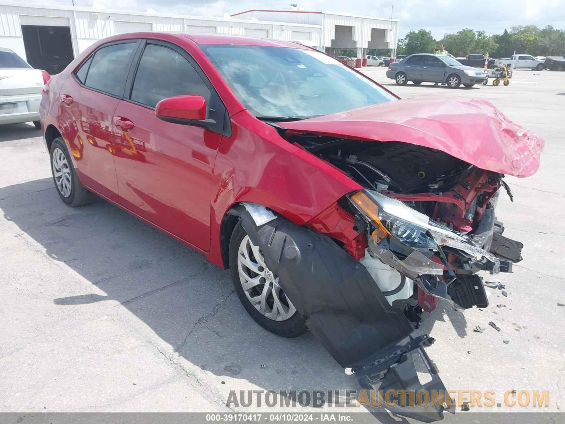 2T1BURHE2KC212408 TOYOTA COROLLA 2019