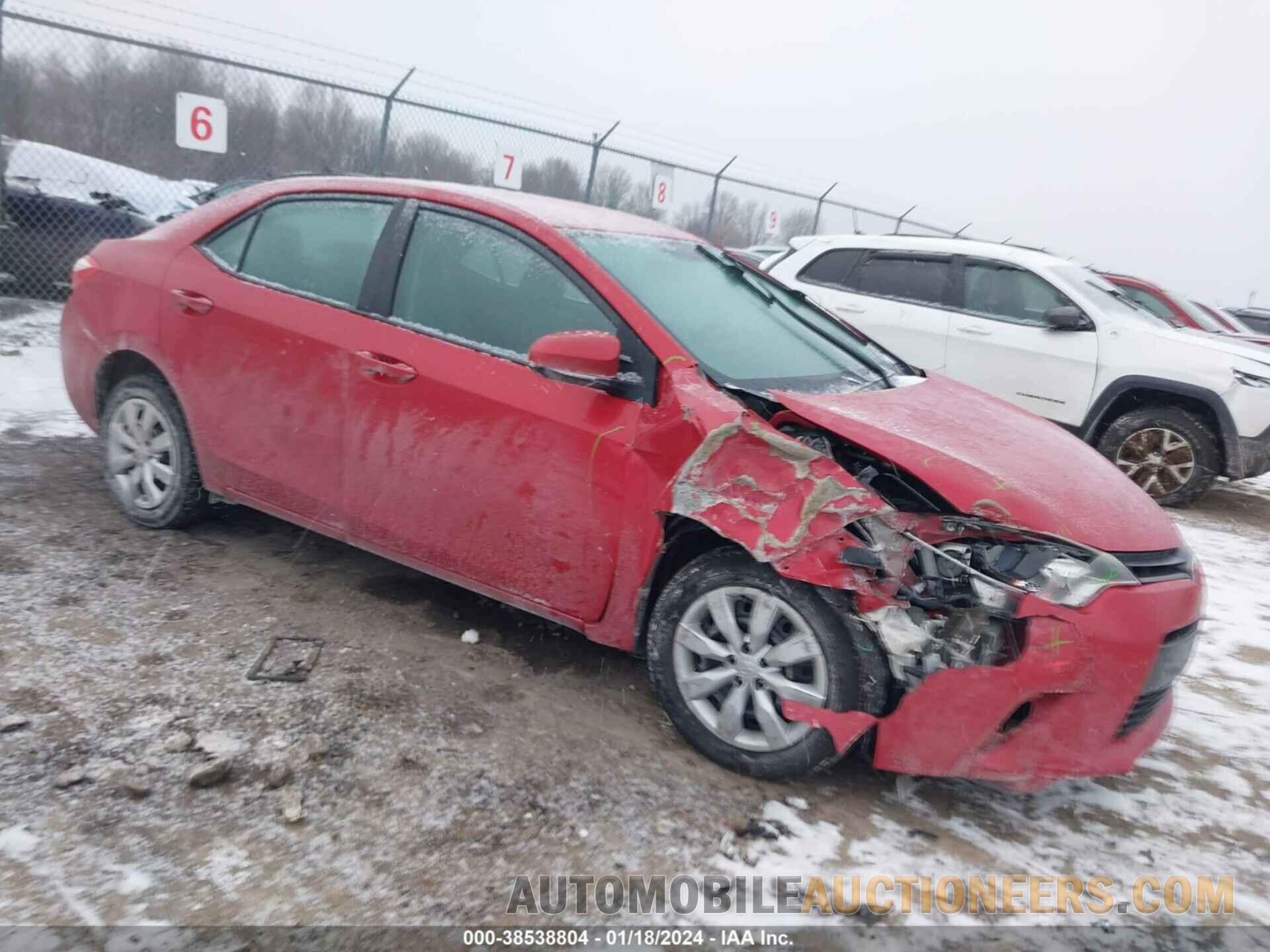 2T1BURHE3FC237131 TOYOTA COROLLA 2015