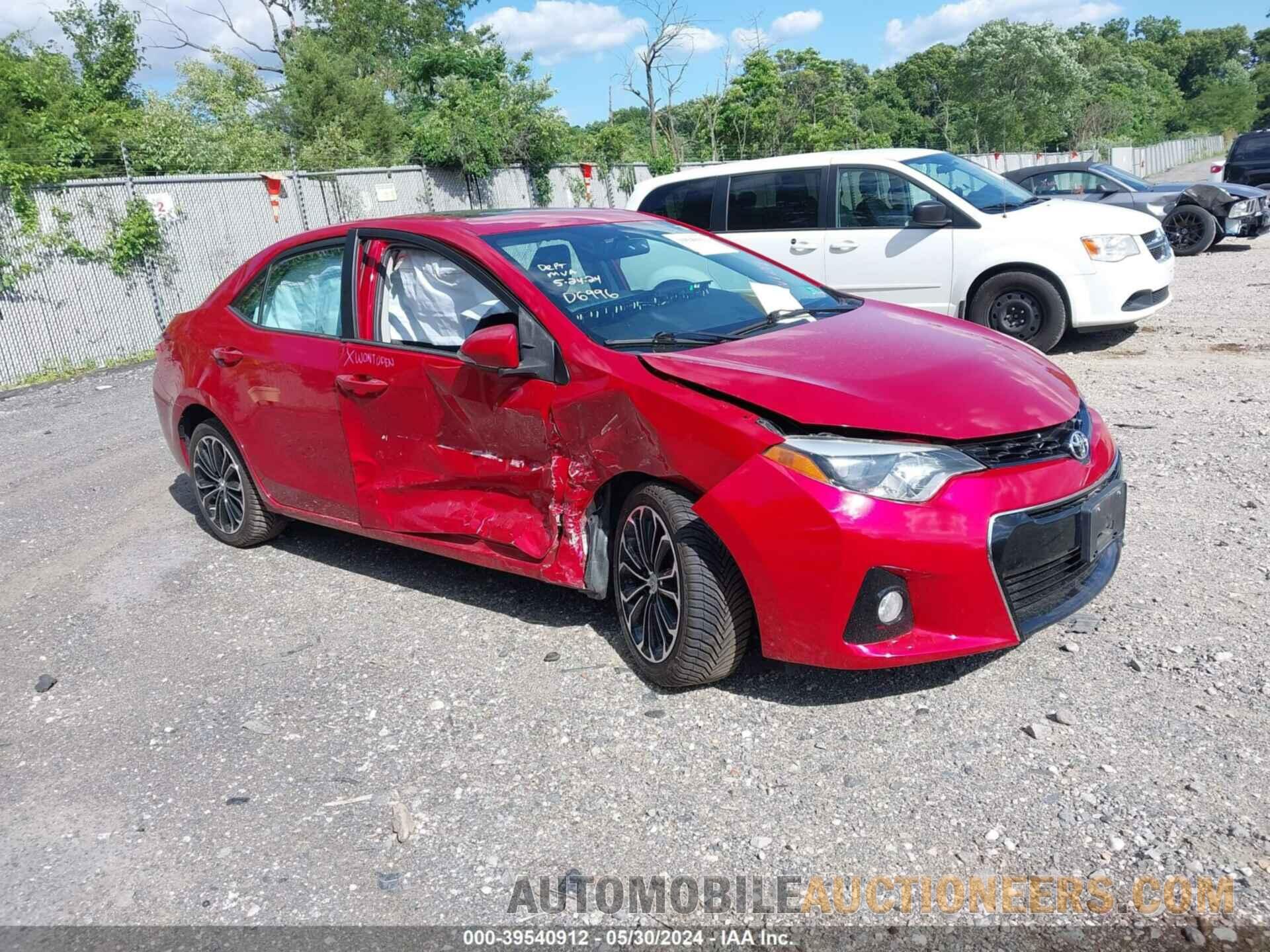 2T1BURHE3FC260313 TOYOTA COROLLA 2015