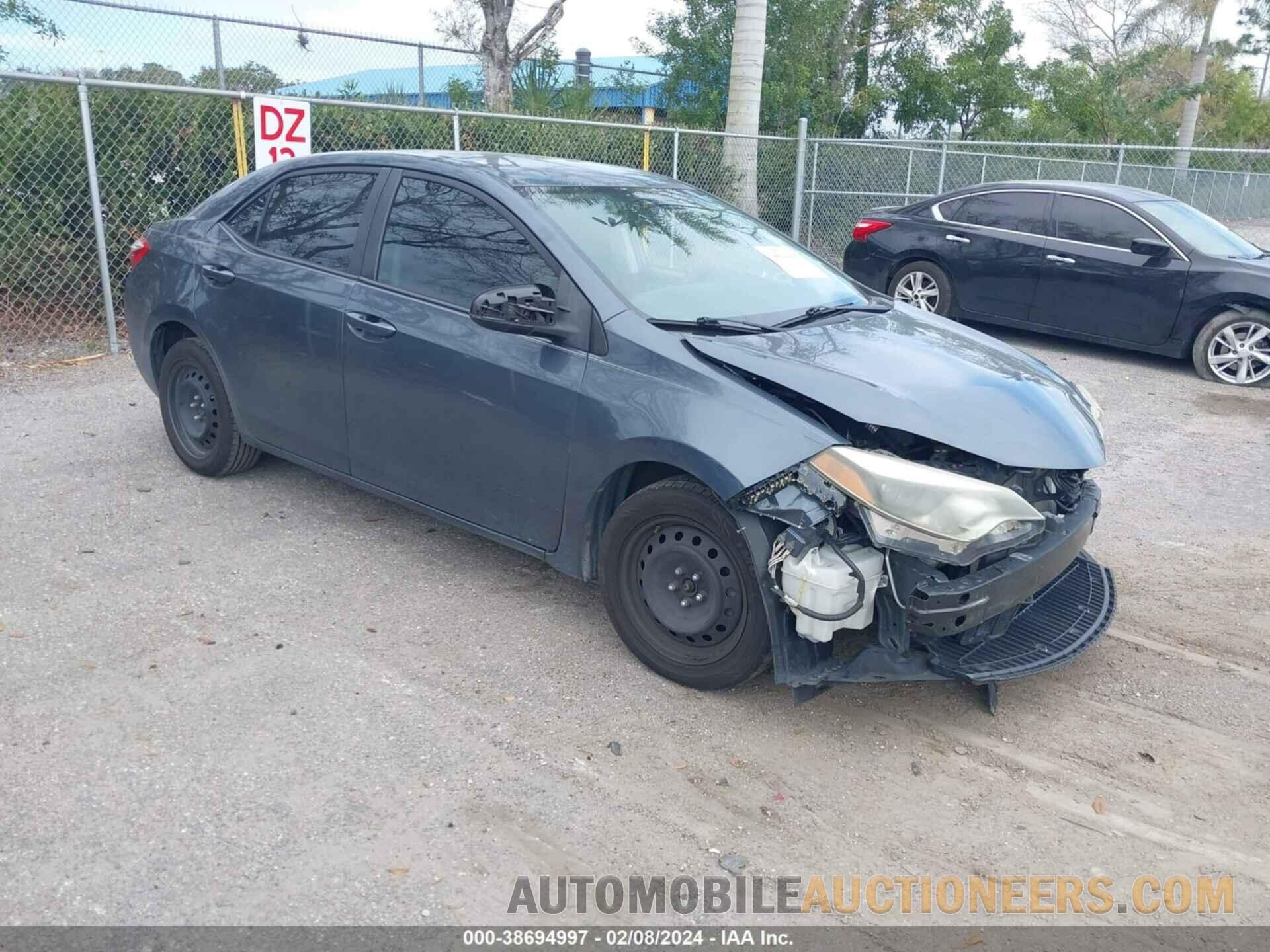 2T1BURHE3FC275149 TOYOTA COROLLA 2015