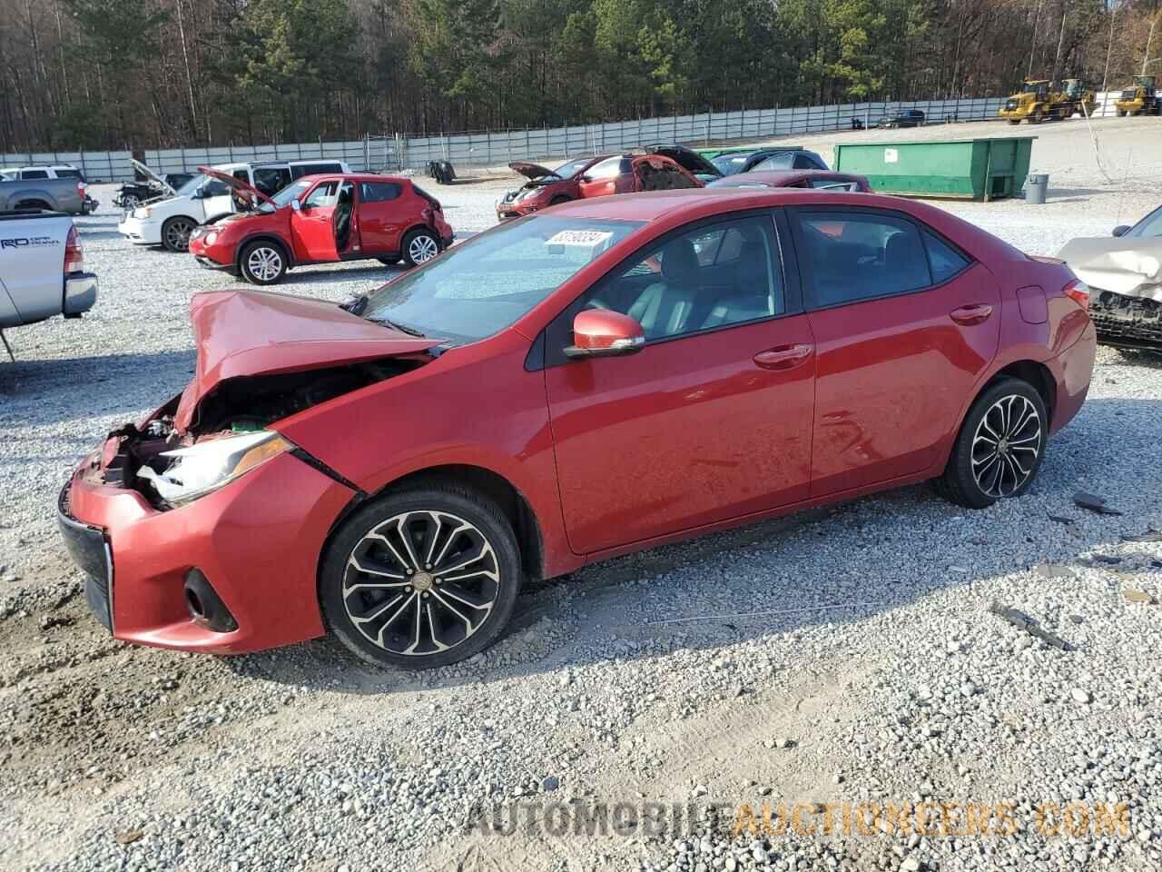 2T1BURHE3FC283722 TOYOTA COROLLA 2015