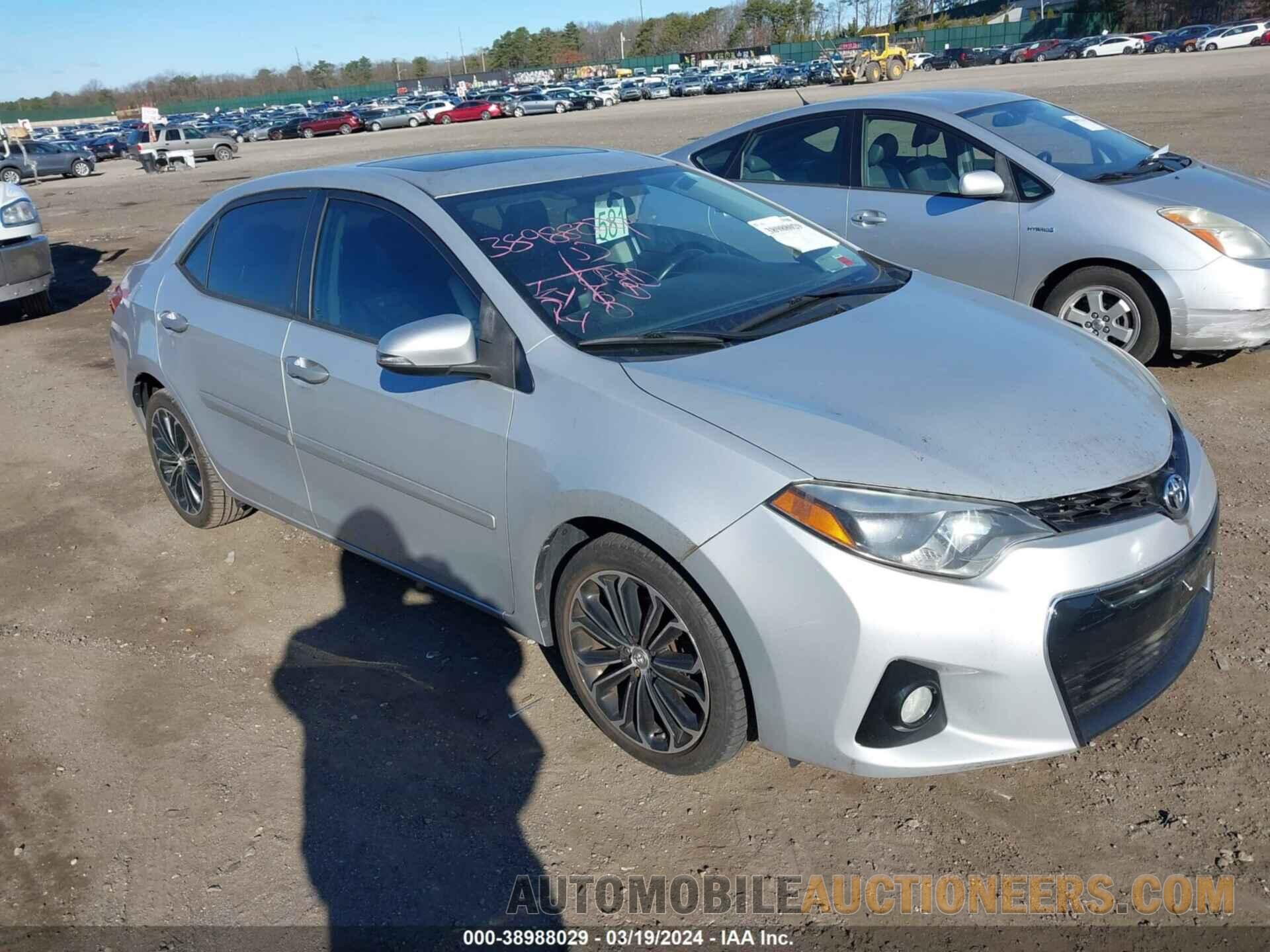 2T1BURHE3FC293019 TOYOTA COROLLA 2015