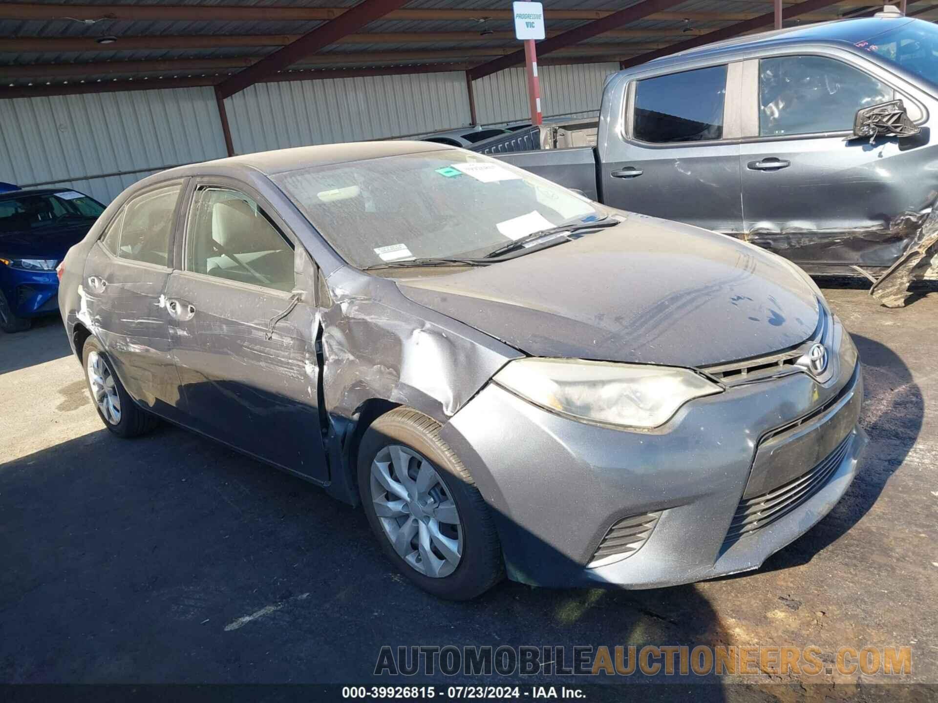 2T1BURHE3FC298222 TOYOTA COROLLA 2015