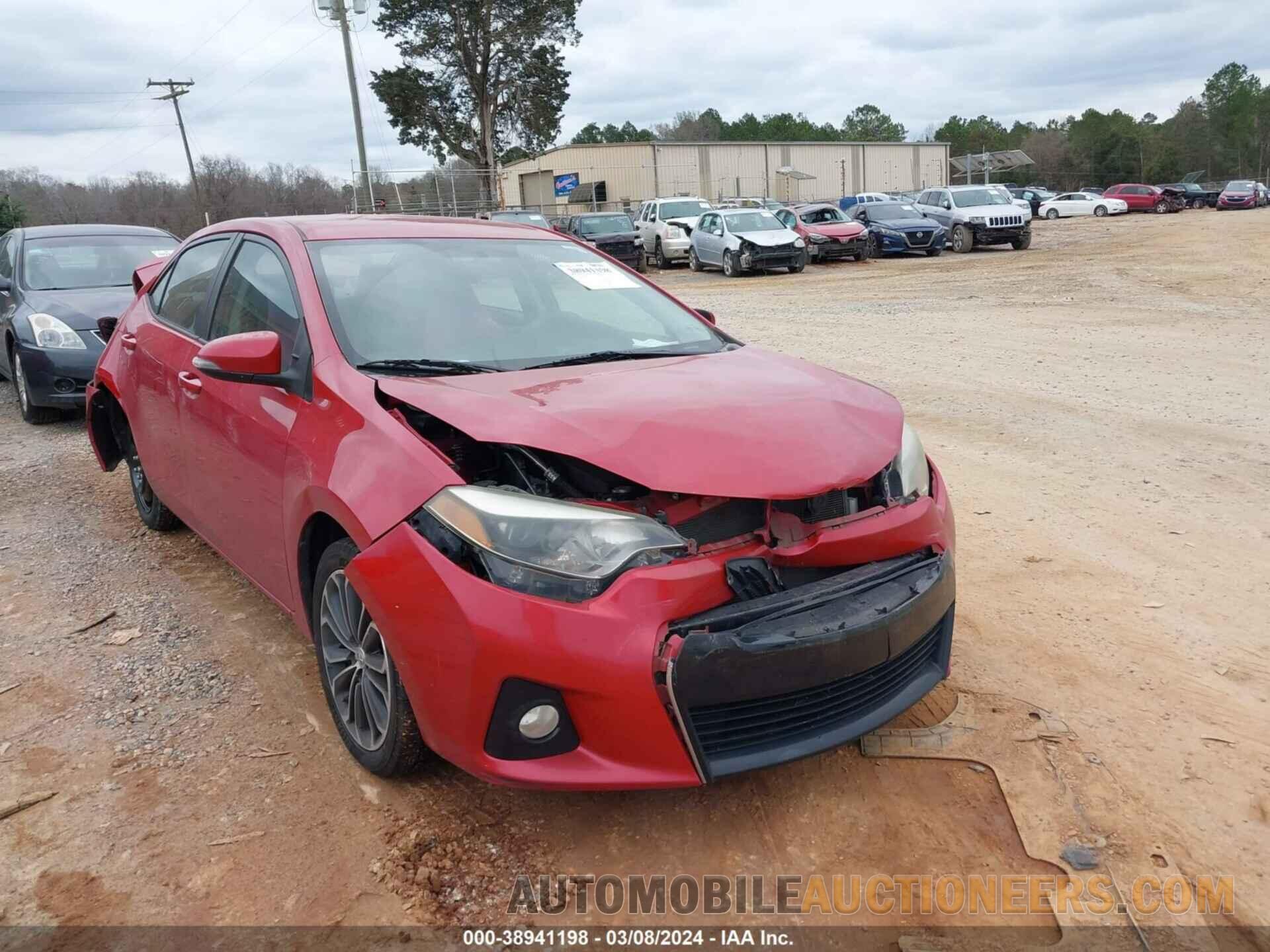 2T1BURHE3FC315021 TOYOTA COROLLA 2015