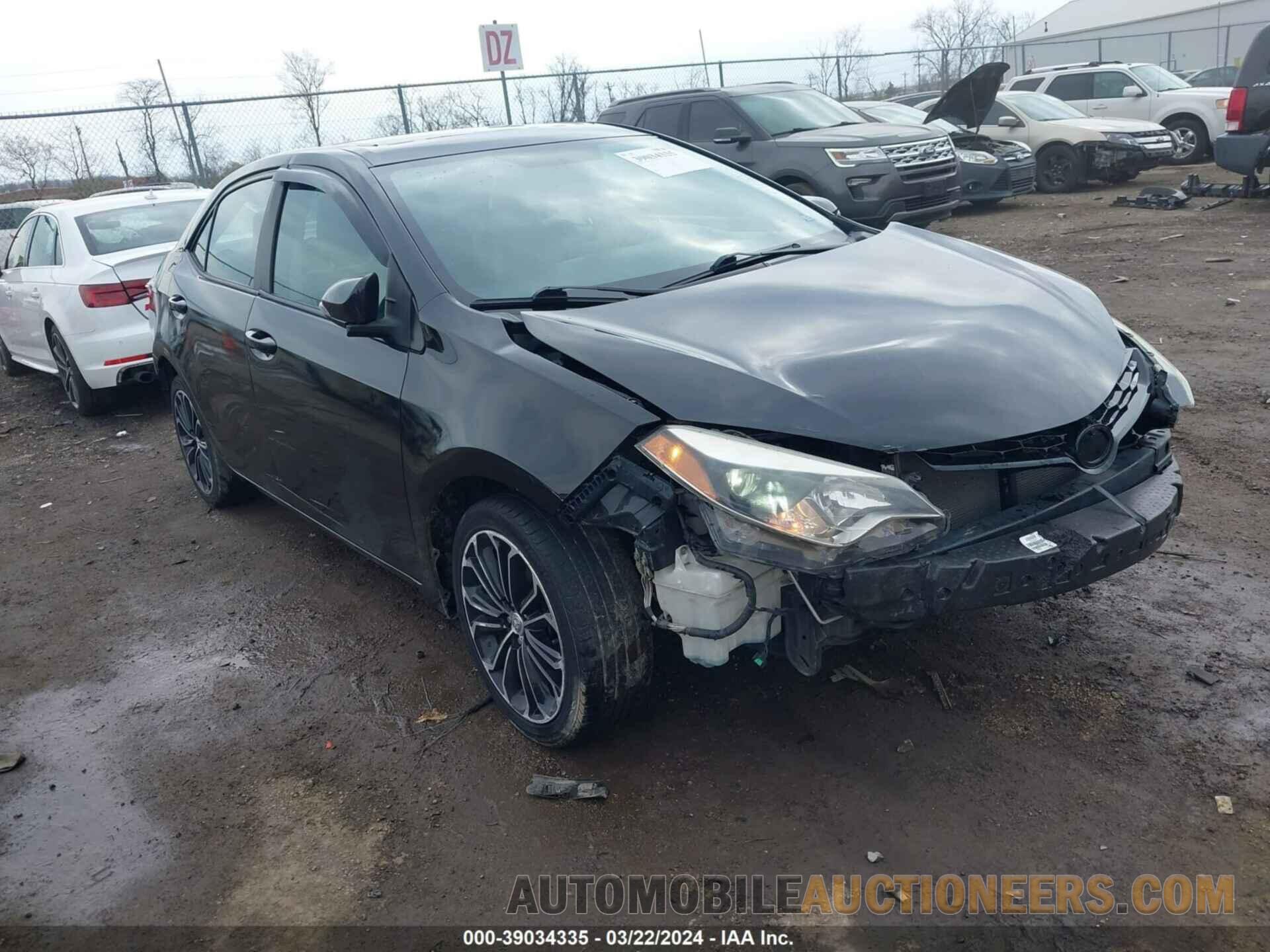 2T1BURHE3FC365501 TOYOTA COROLLA 2015