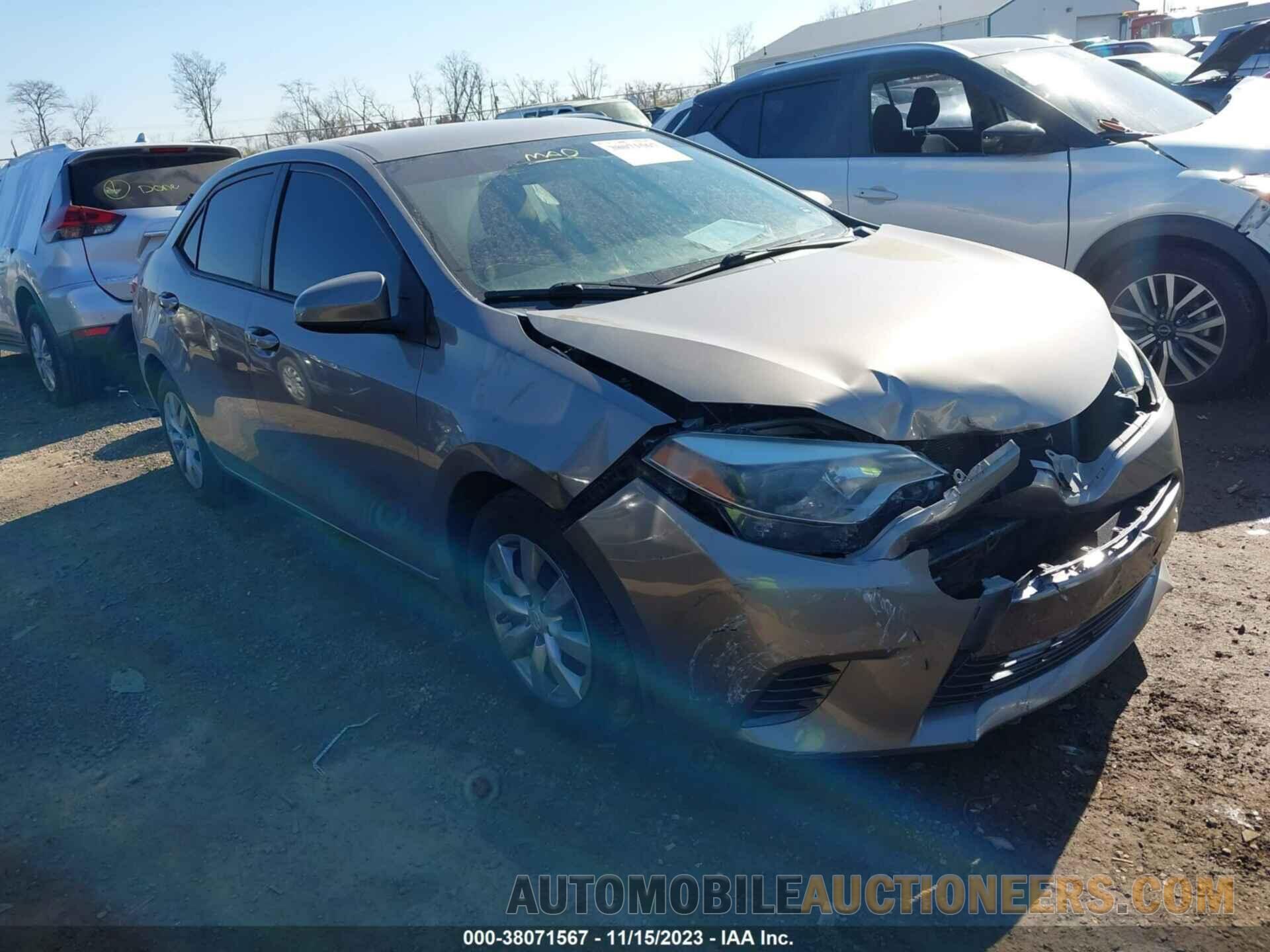 2T1BURHE3FC384632 TOYOTA COROLLA 2015