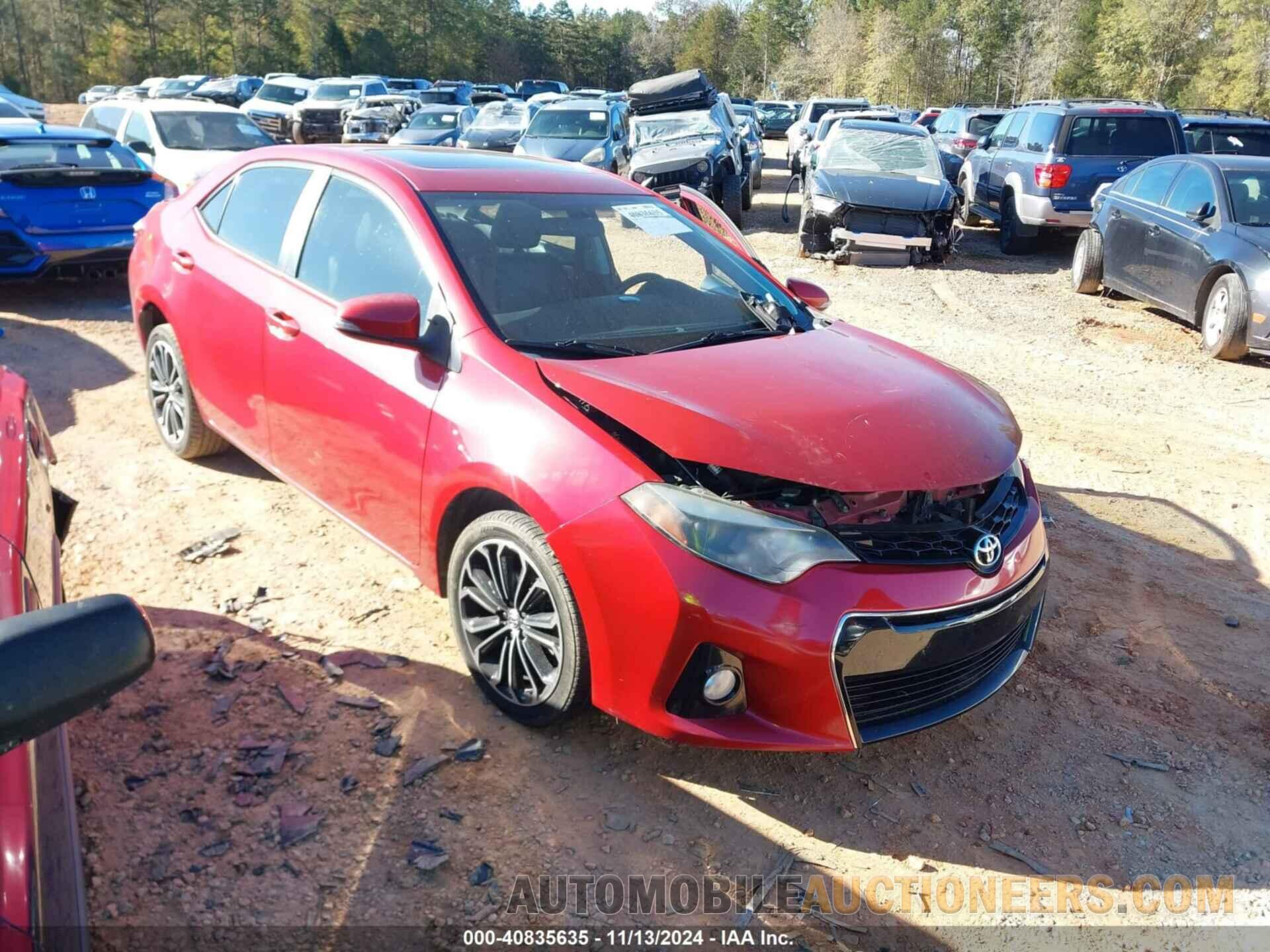 2T1BURHE3FC387143 TOYOTA COROLLA 2015