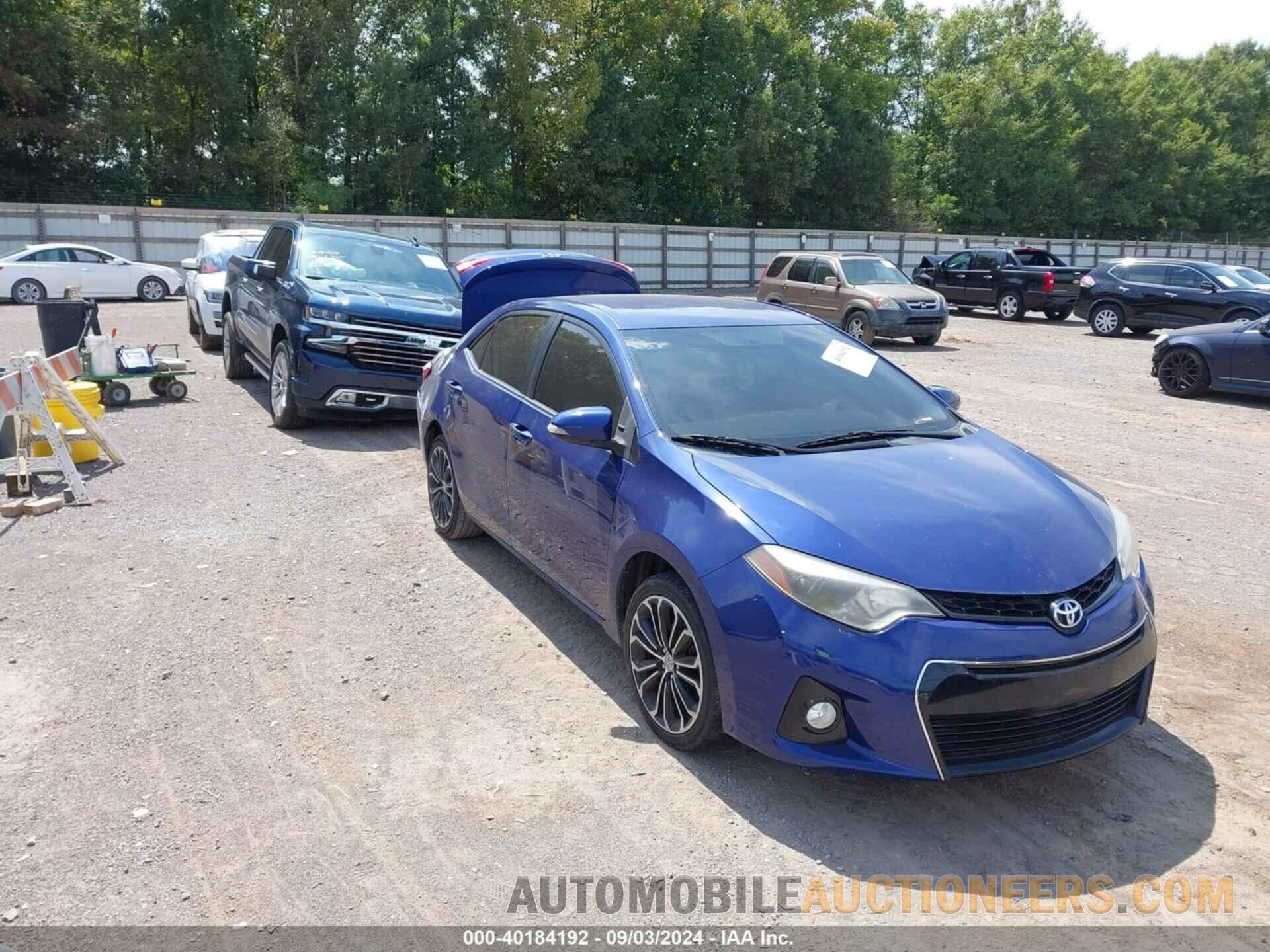 2T1BURHE3FC392875 TOYOTA COROLLA 2015