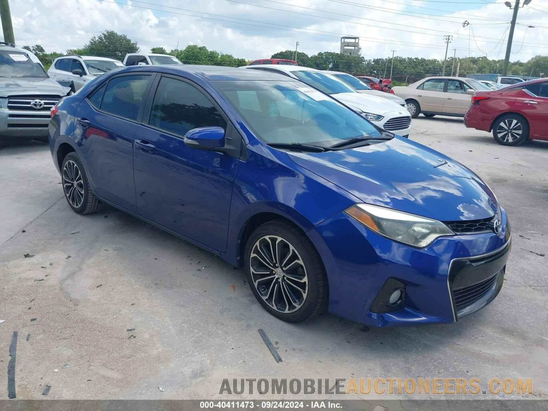 2T1BURHE3FC394562 TOYOTA COROLLA 2015