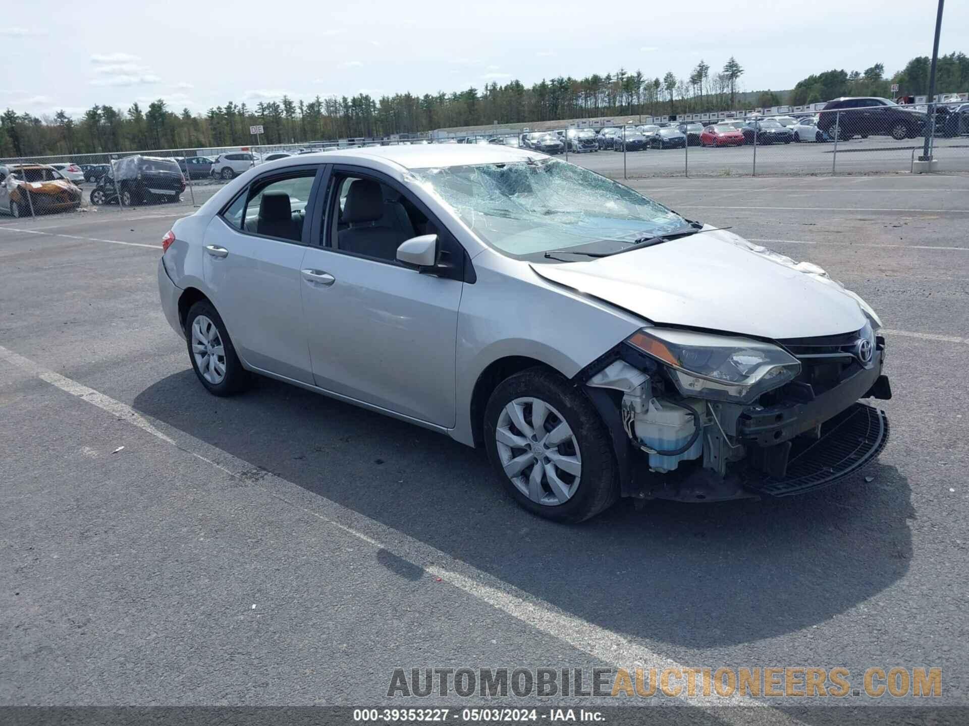 2T1BURHE3FC398336 TOYOTA COROLLA 2015