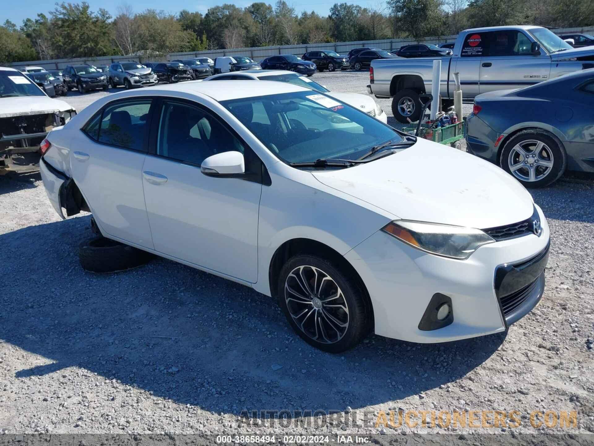 2T1BURHE3FC437023 TOYOTA COROLLA 2015