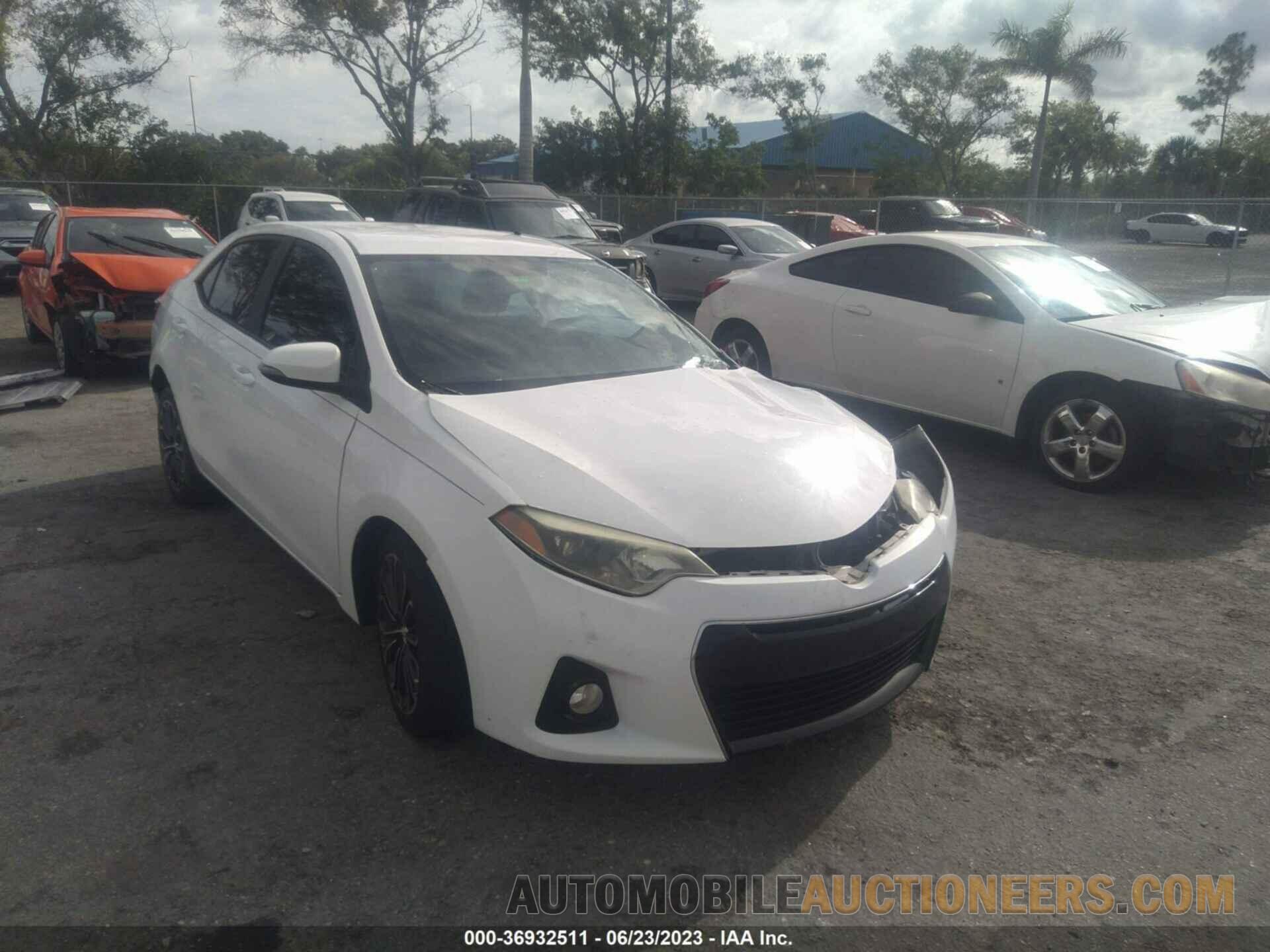 2T1BURHE3FC465498 TOYOTA COROLLA 2015