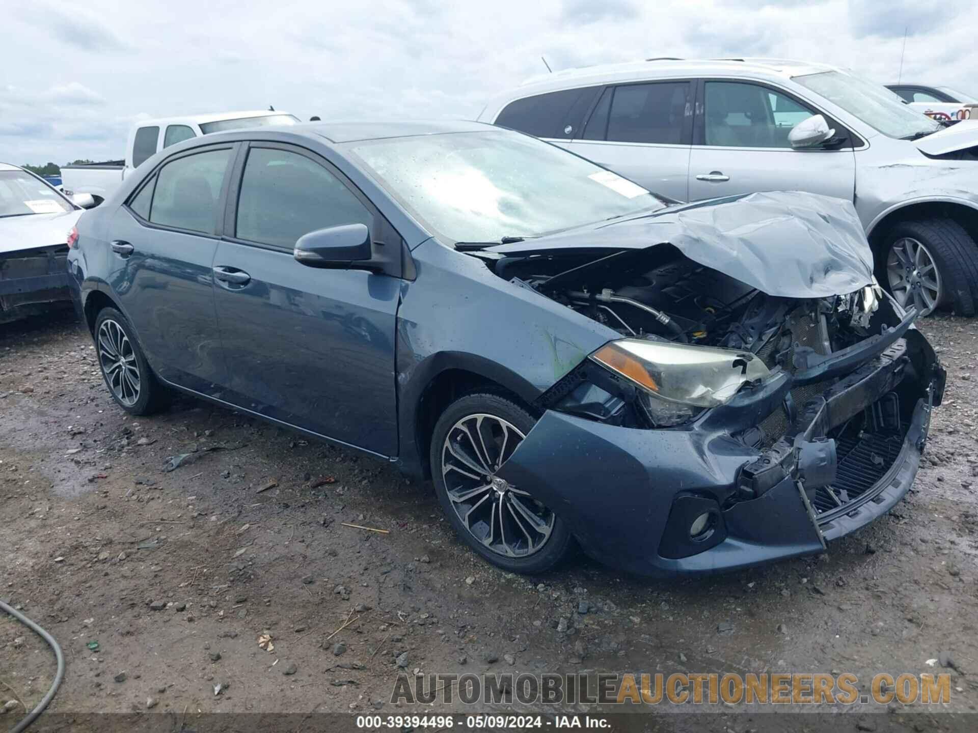 2T1BURHE3FC478462 TOYOTA COROLLA 2015