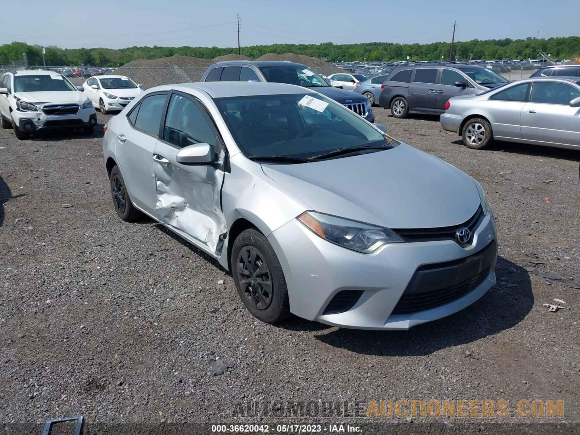 2T1BURHE3GC523501 TOYOTA COROLLA 2016