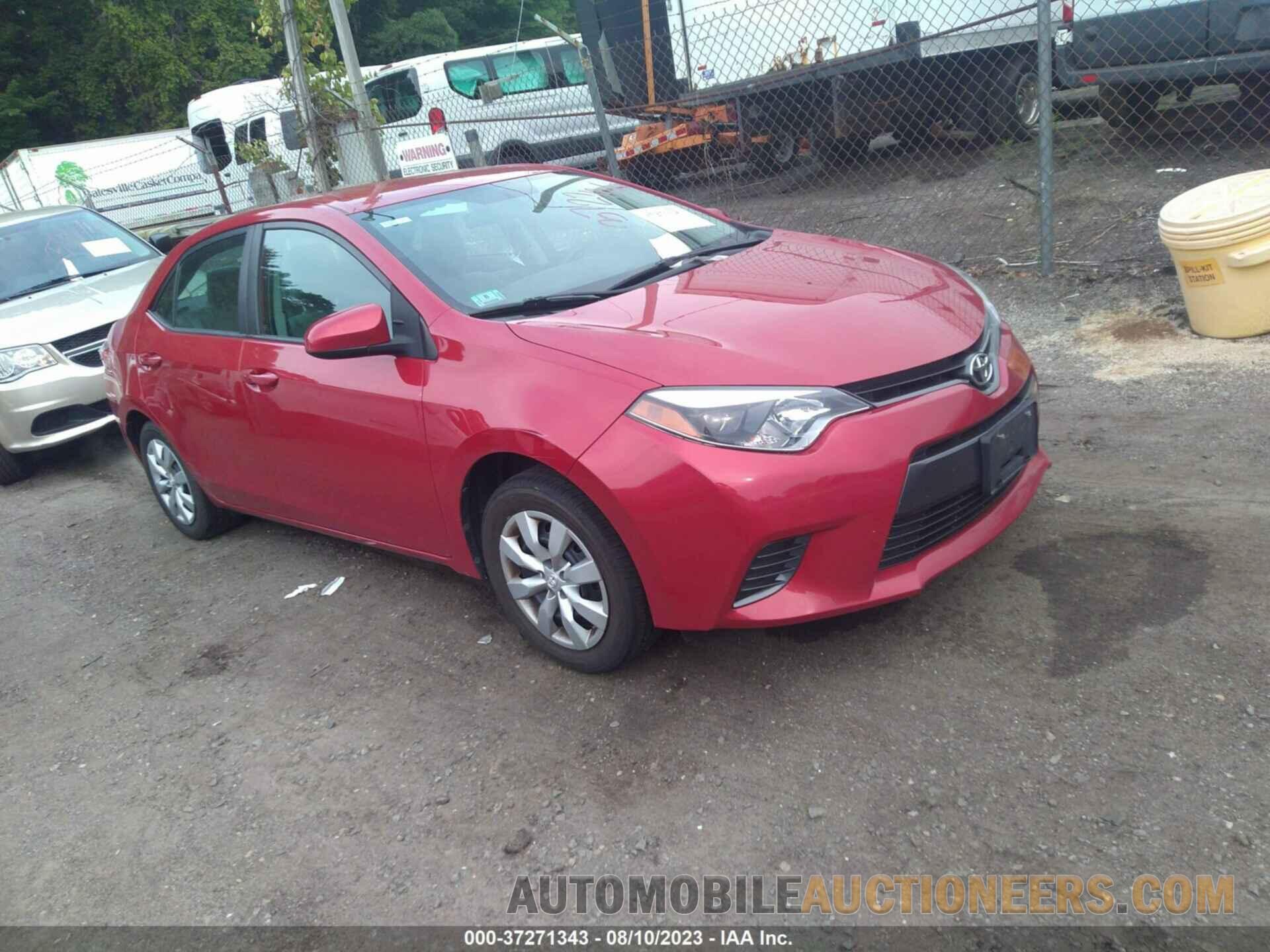 2T1BURHE3GC534109 TOYOTA COROLLA 2016