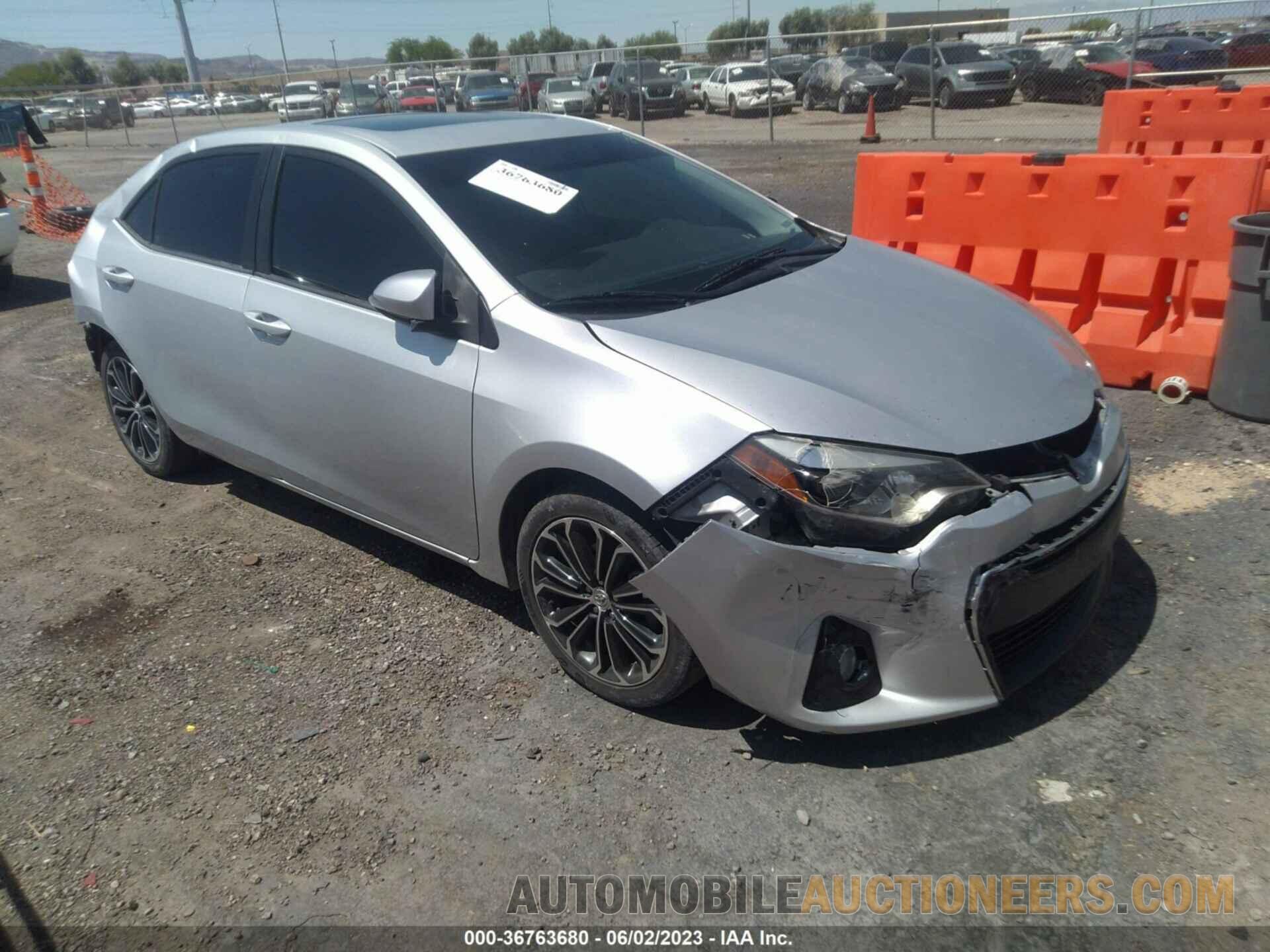 2T1BURHE3GC548527 TOYOTA COROLLA 2016