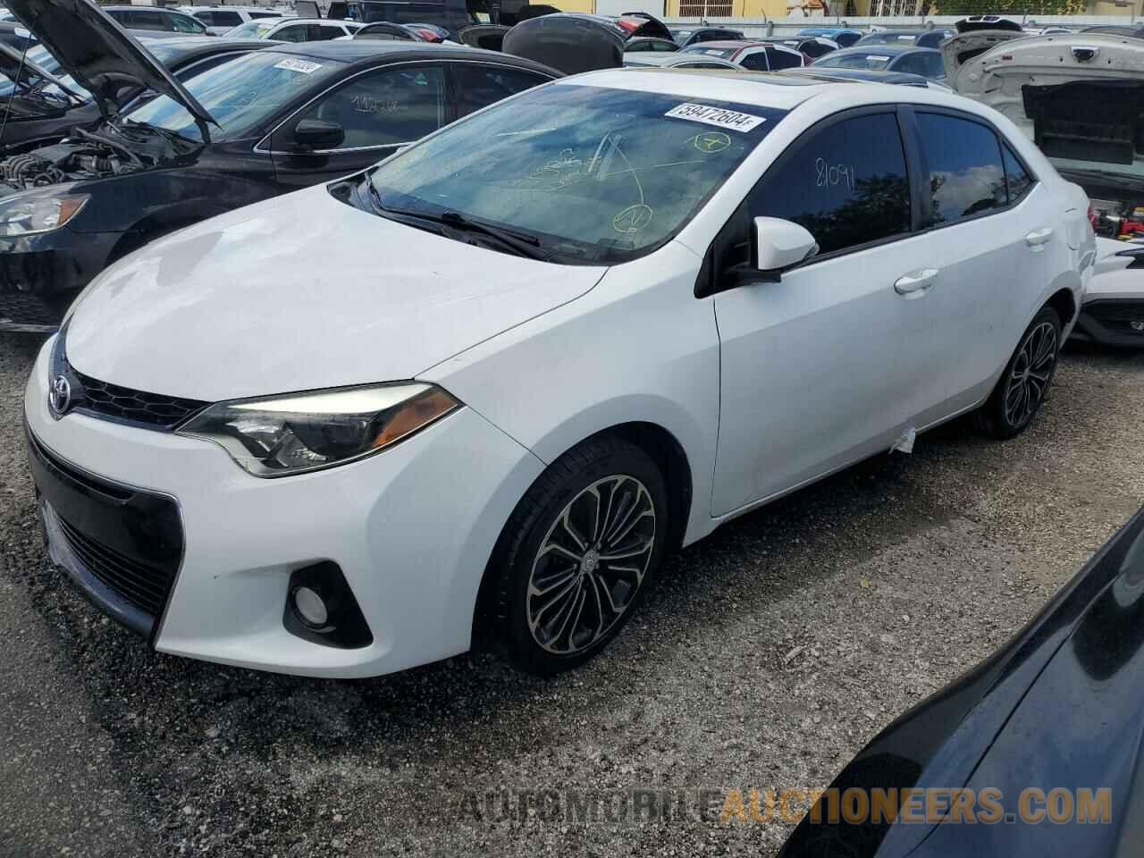 2T1BURHE3GC557650 TOYOTA COROLLA 2016