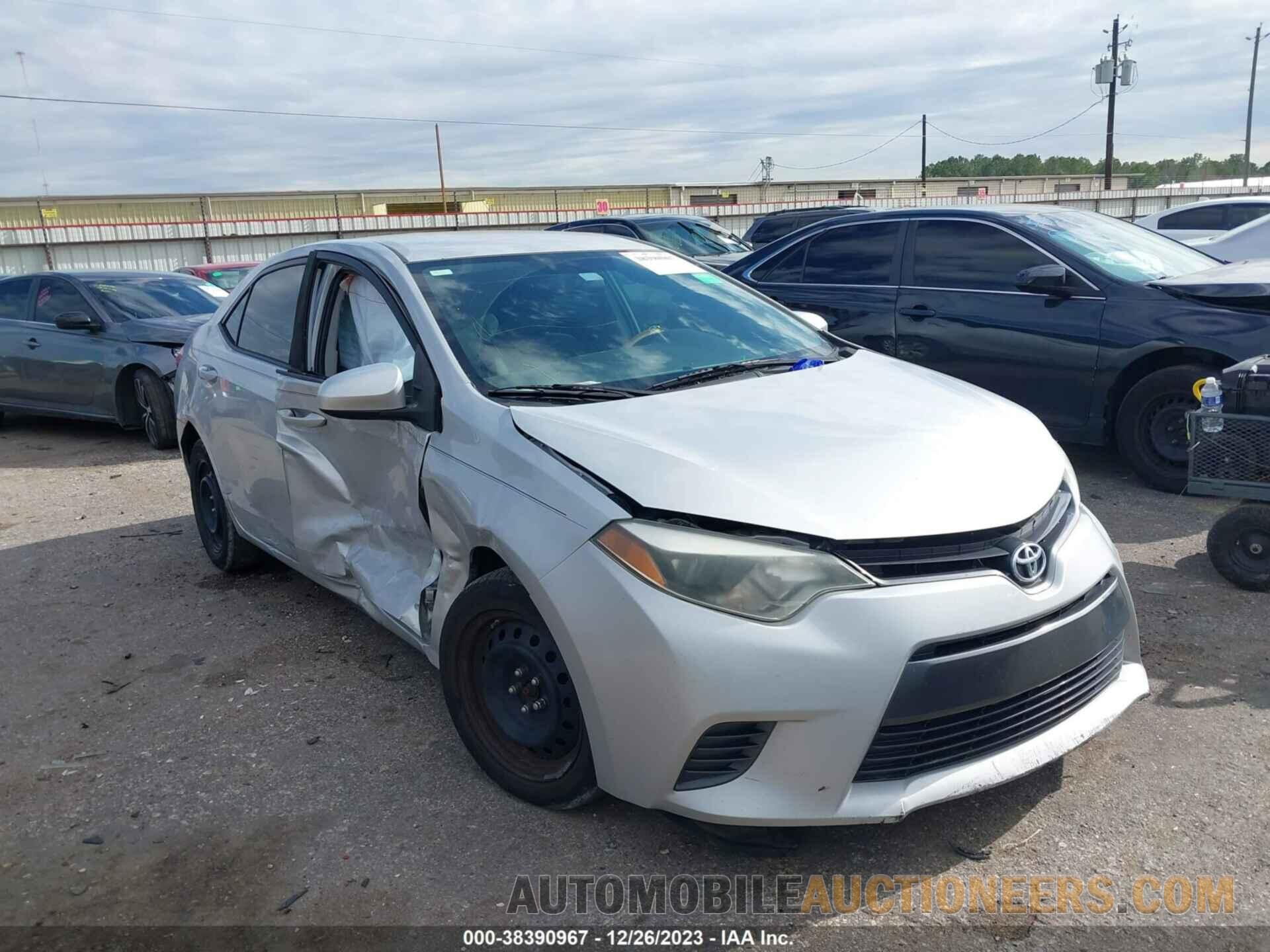 2T1BURHE3GC563271 TOYOTA COROLLA 2016