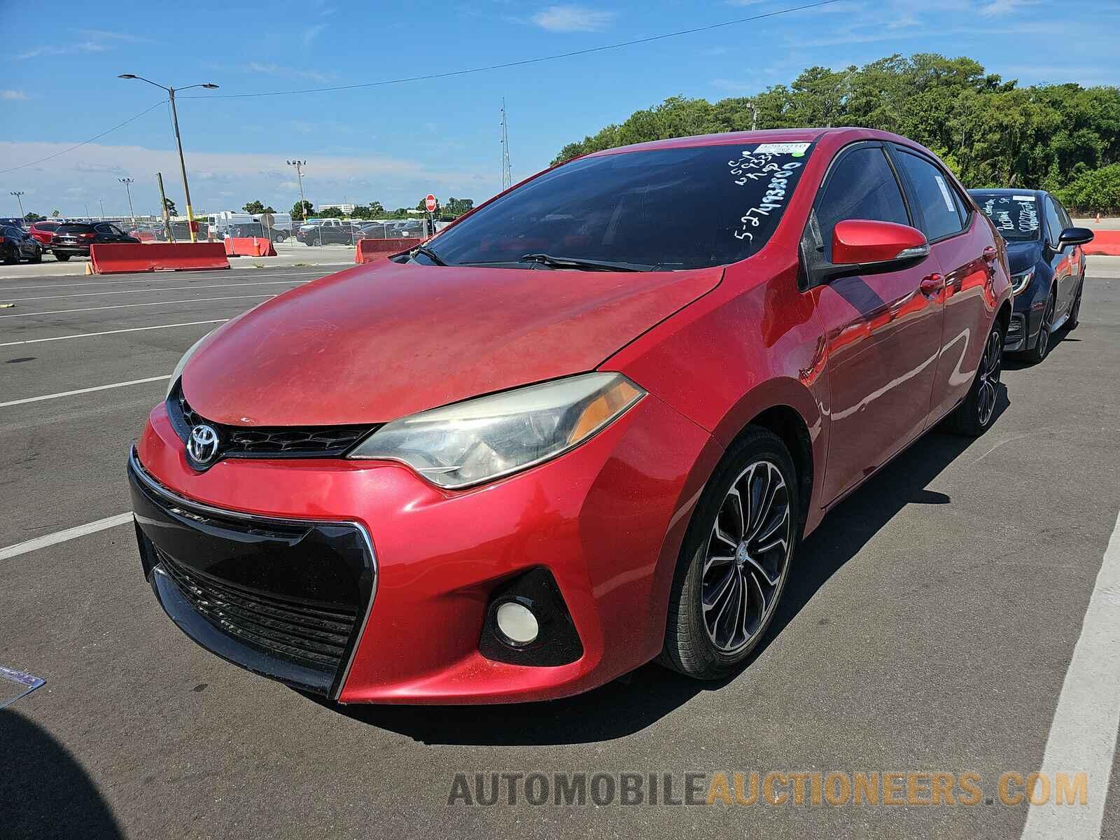 2T1BURHE3GC593399 Toyota Corolla 2016