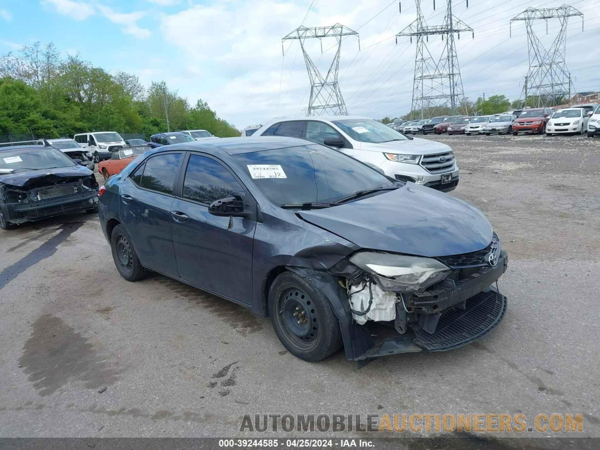 2T1BURHE3GC648675 TOYOTA COROLLA 2016