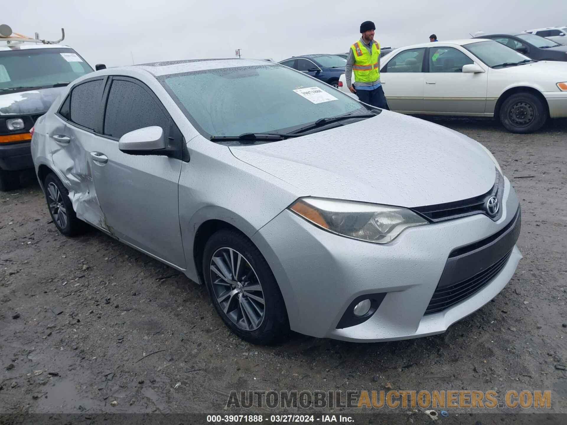 2T1BURHE3GC658770 TOYOTA COROLLA 2016