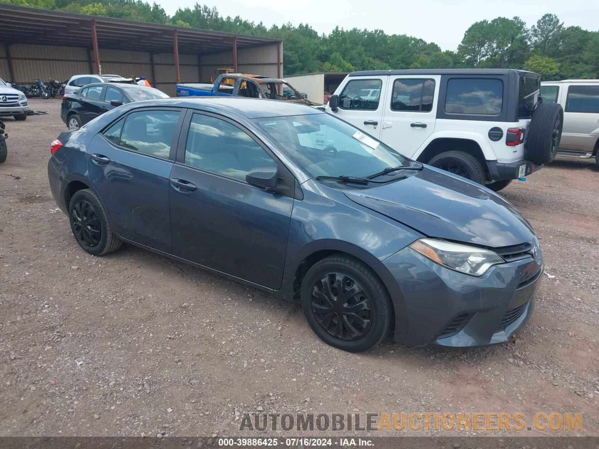 2T1BURHE3GC659627 TOYOTA COROLLA 2016