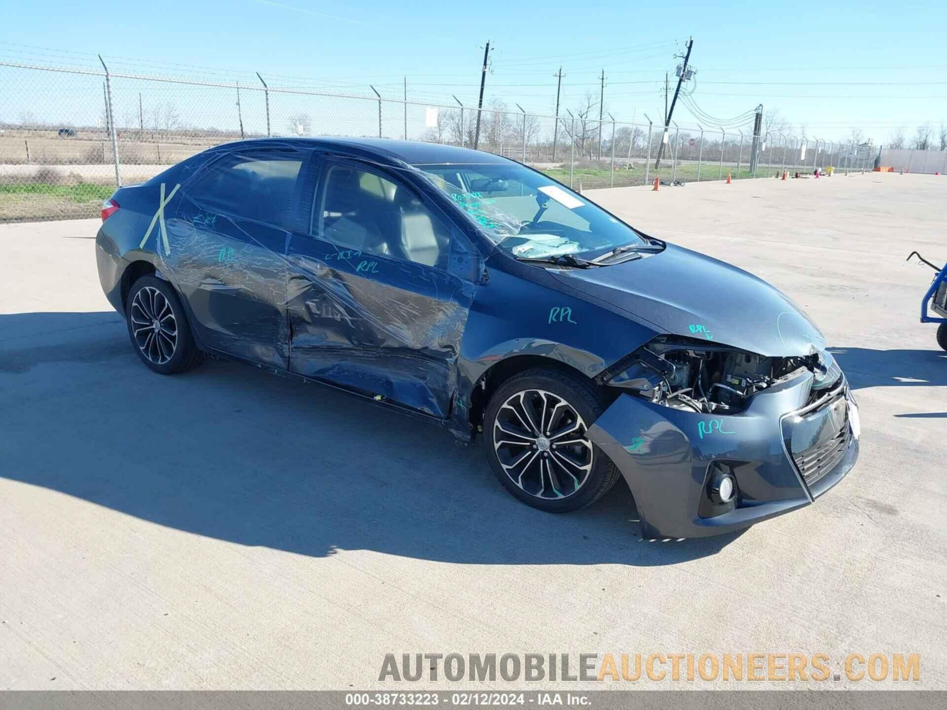 2T1BURHE3GC662186 TOYOTA COROLLA 2016