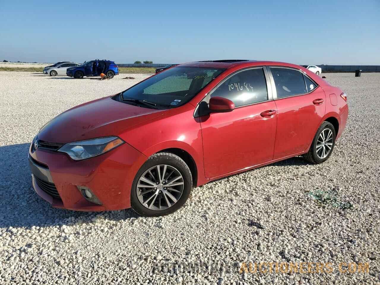 2T1BURHE3GC672426 TOYOTA COROLLA 2016