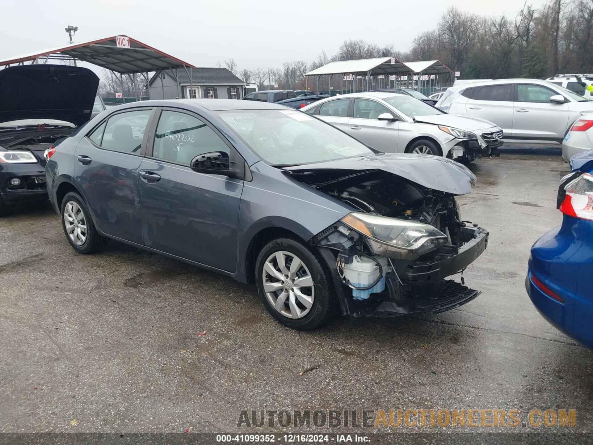 2T1BURHE3GC705392 TOYOTA COROLLA 2016