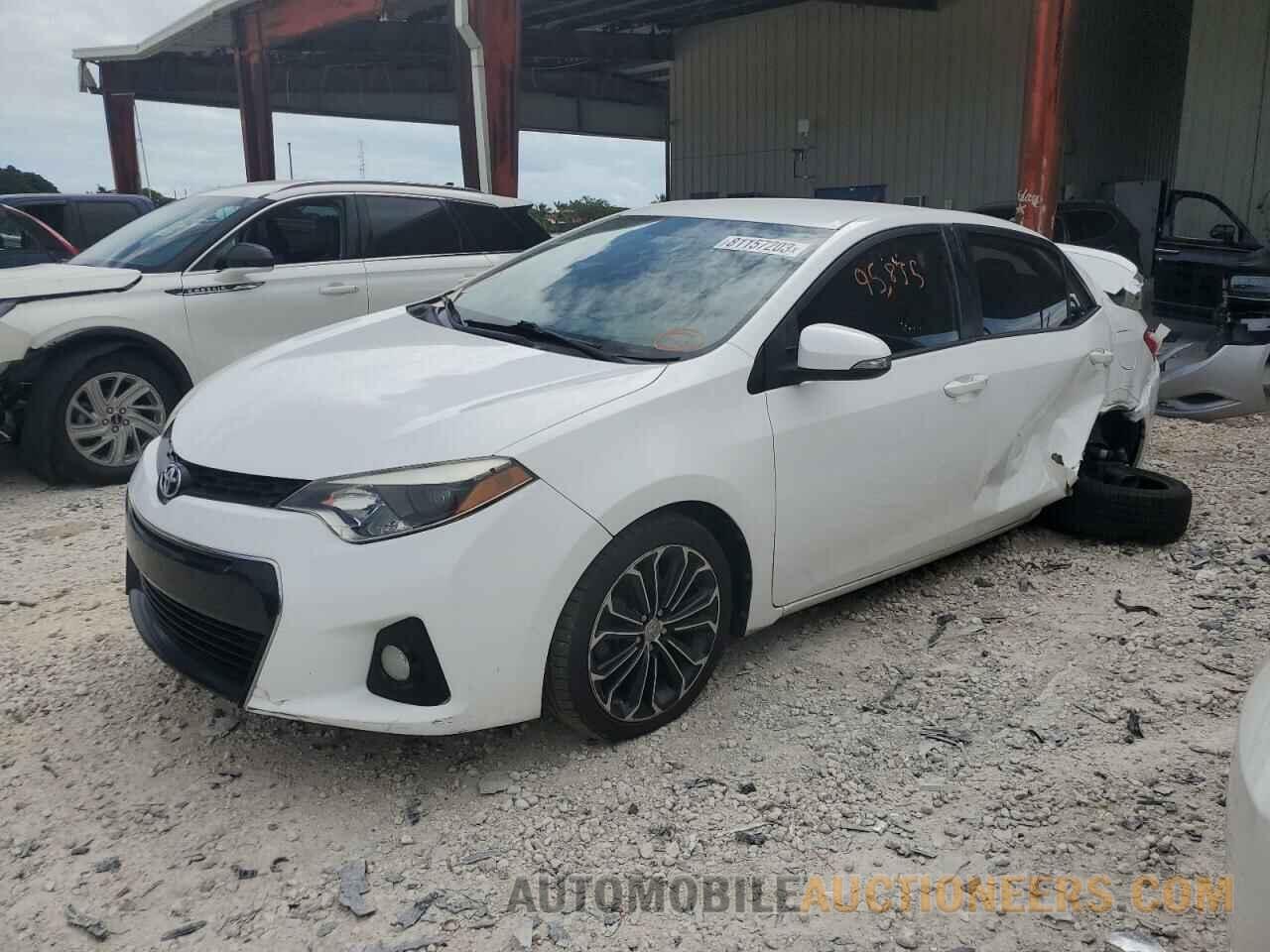 2T1BURHE3GC712892 TOYOTA COROLLA 2016