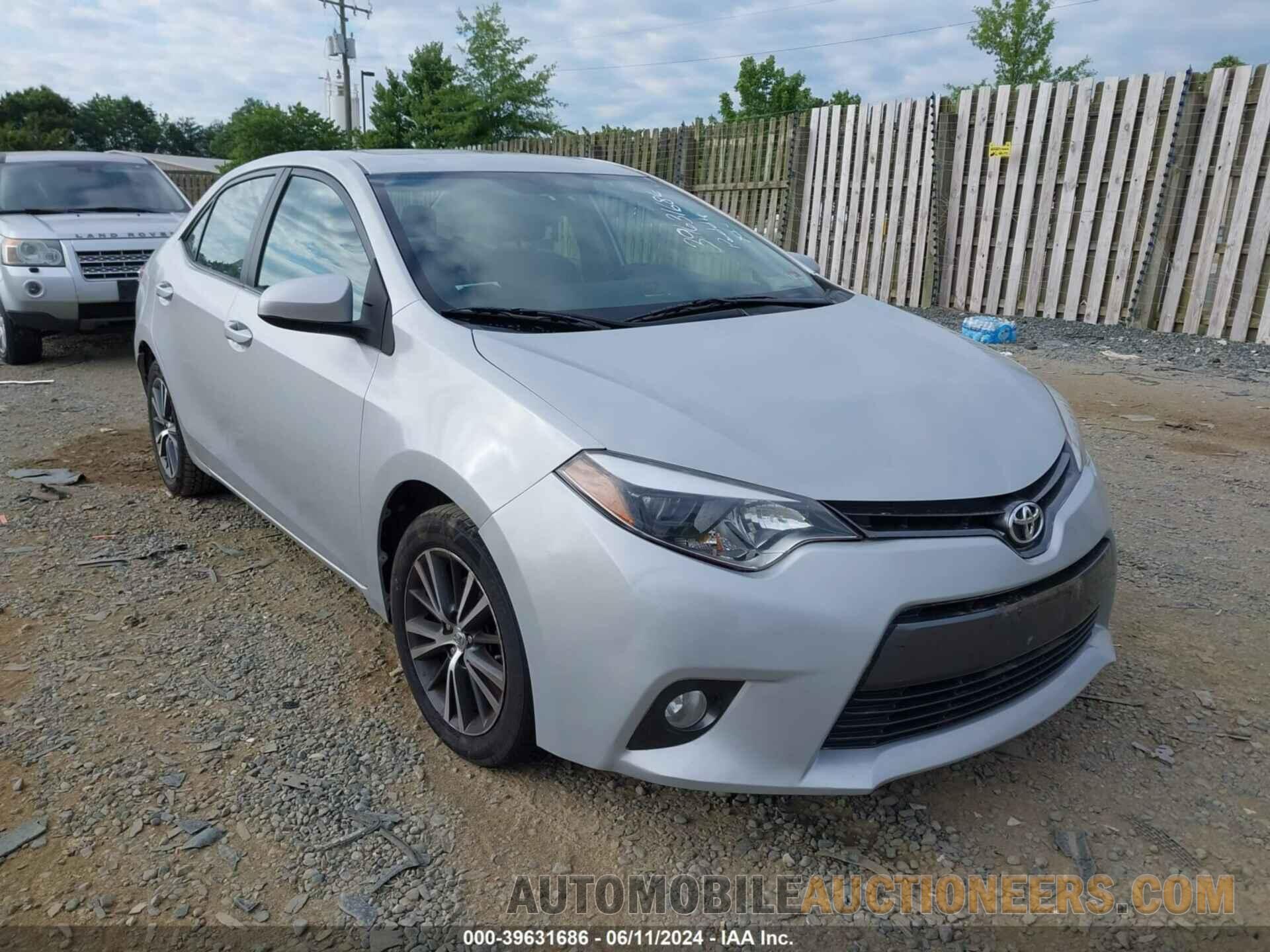 2T1BURHE3GC740658 TOYOTA COROLLA 2016