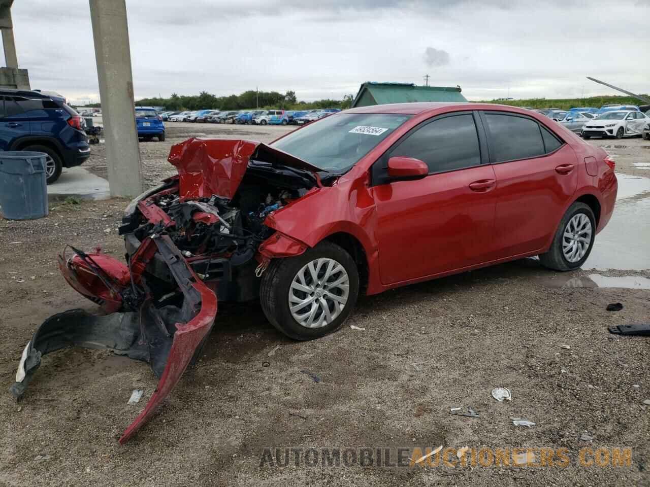 2T1BURHE3JC021451 TOYOTA COROLLA 2018