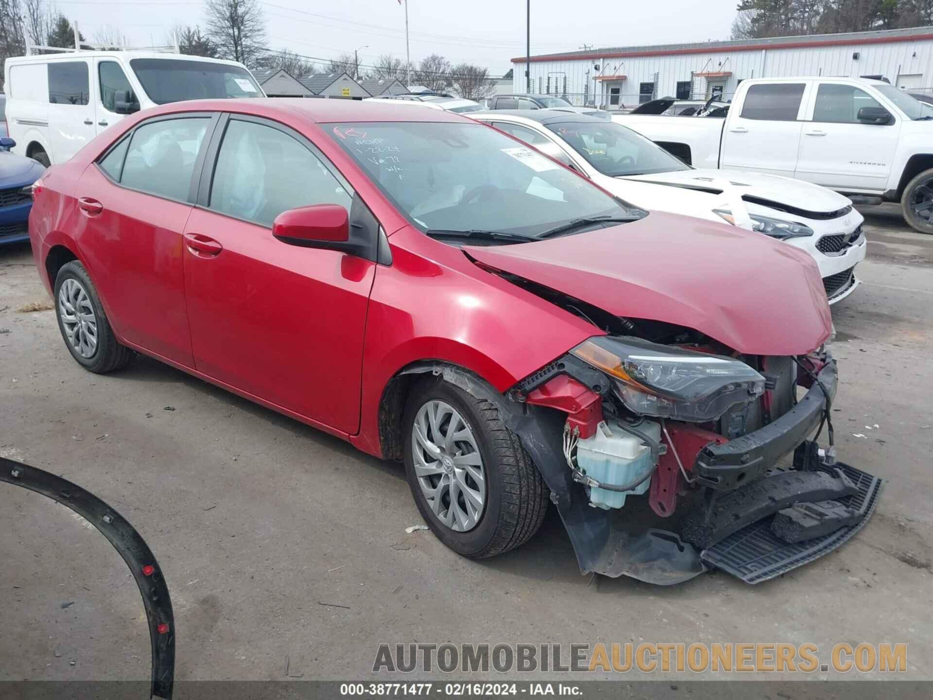 2T1BURHE3JC077230 TOYOTA COROLLA 2018