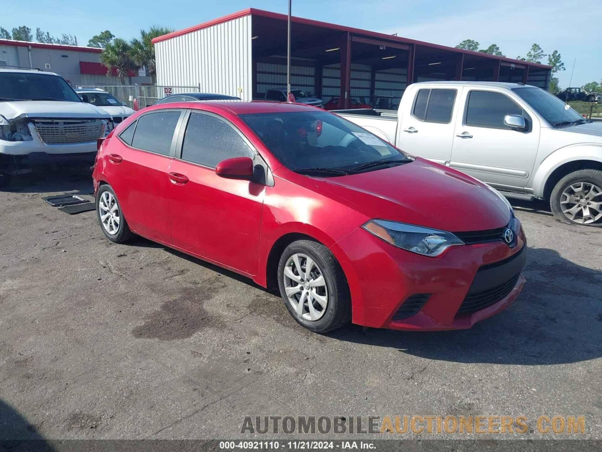 2T1BURHE4EC036658 TOYOTA COROLLA 2014