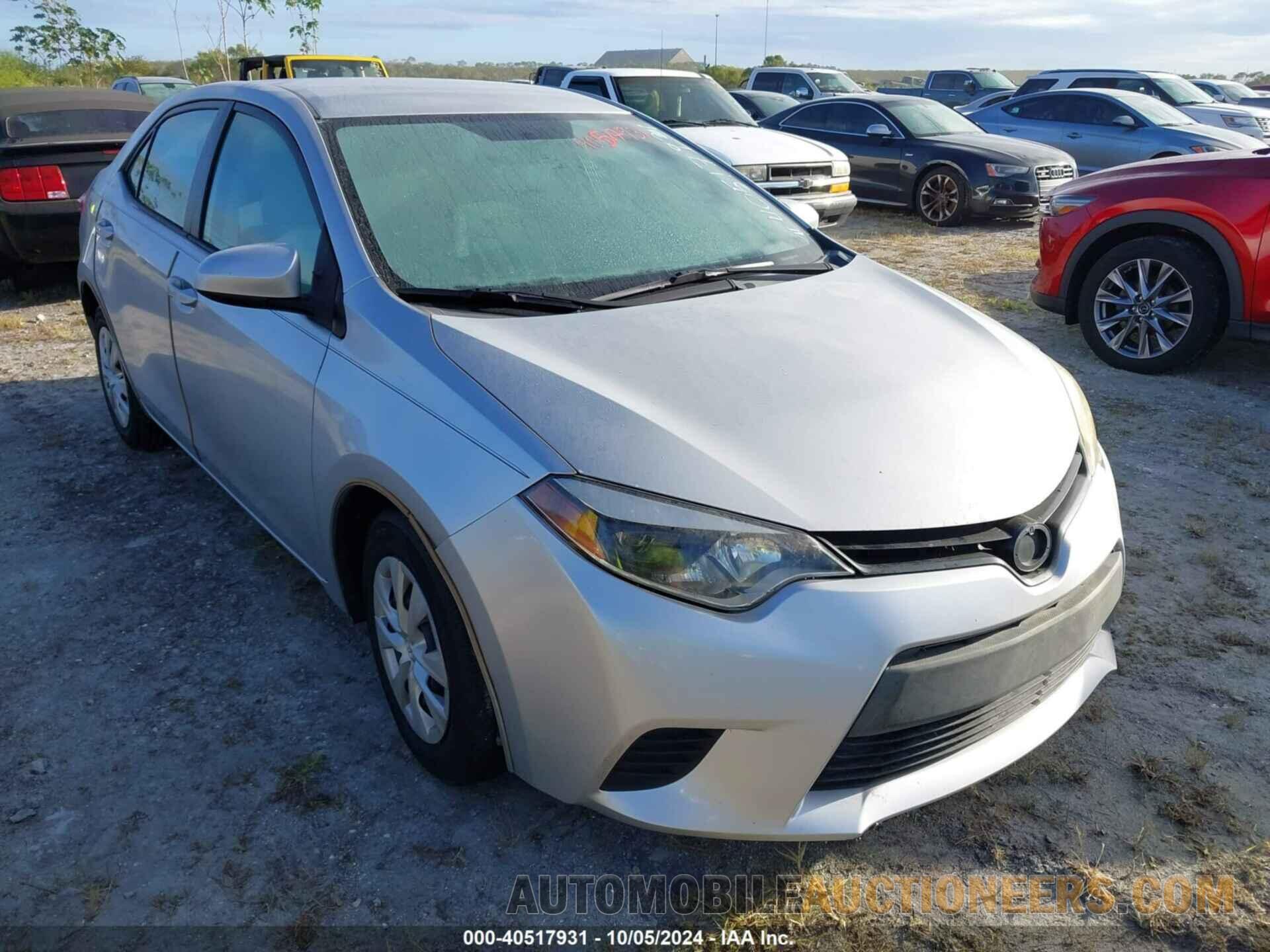 2T1BURHE4FC233251 TOYOTA COROLLA 2015