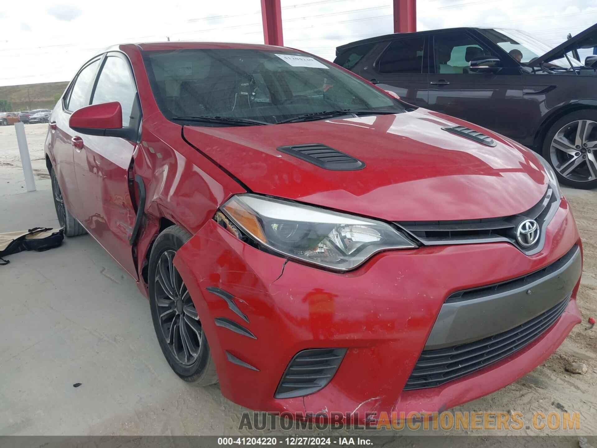 2T1BURHE4FC234562 TOYOTA COROLLA 2015