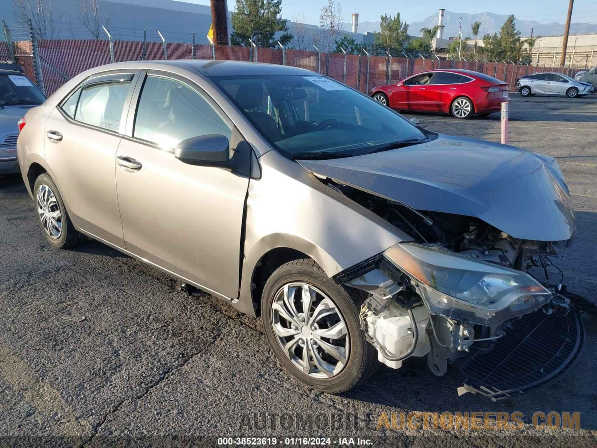 2T1BURHE4FC234710 TOYOTA COROLLA 2015