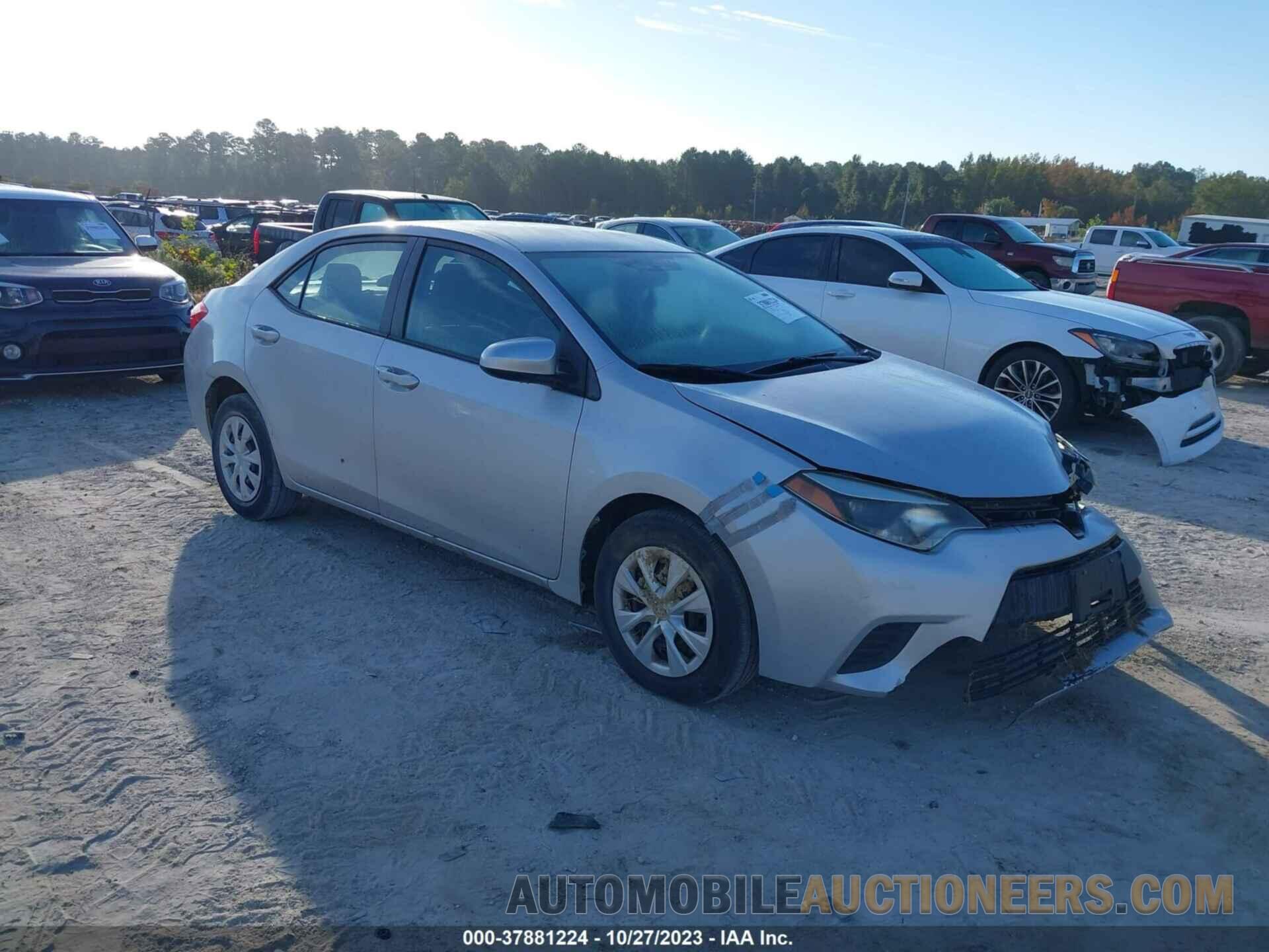 2T1BURHE4FC239907 TOYOTA COROLLA 2015