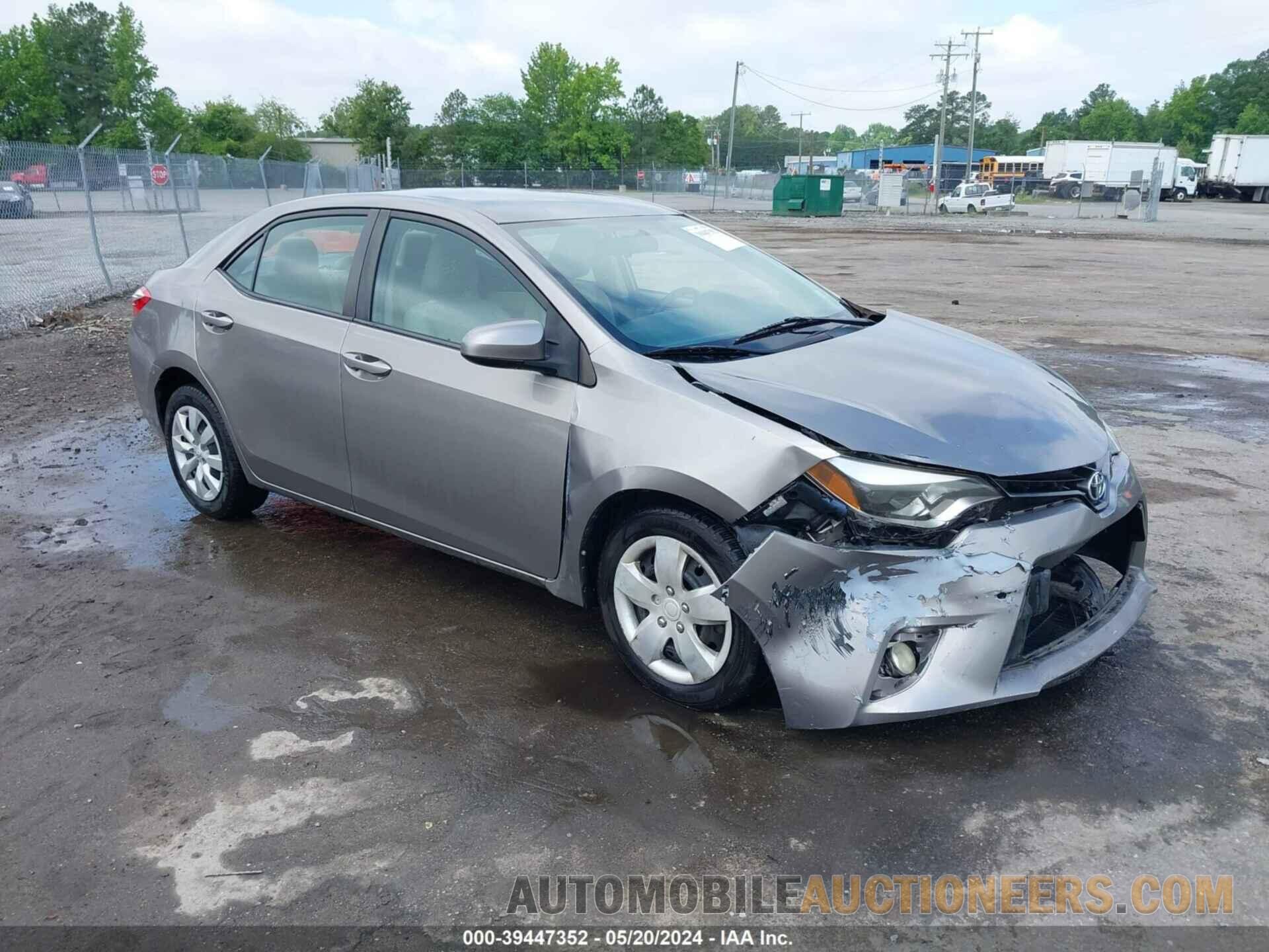 2T1BURHE4FC246985 TOYOTA COROLLA 2015