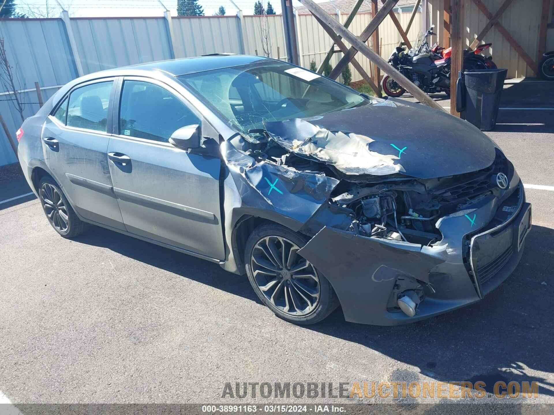 2T1BURHE4FC247683 TOYOTA COROLLA 2015