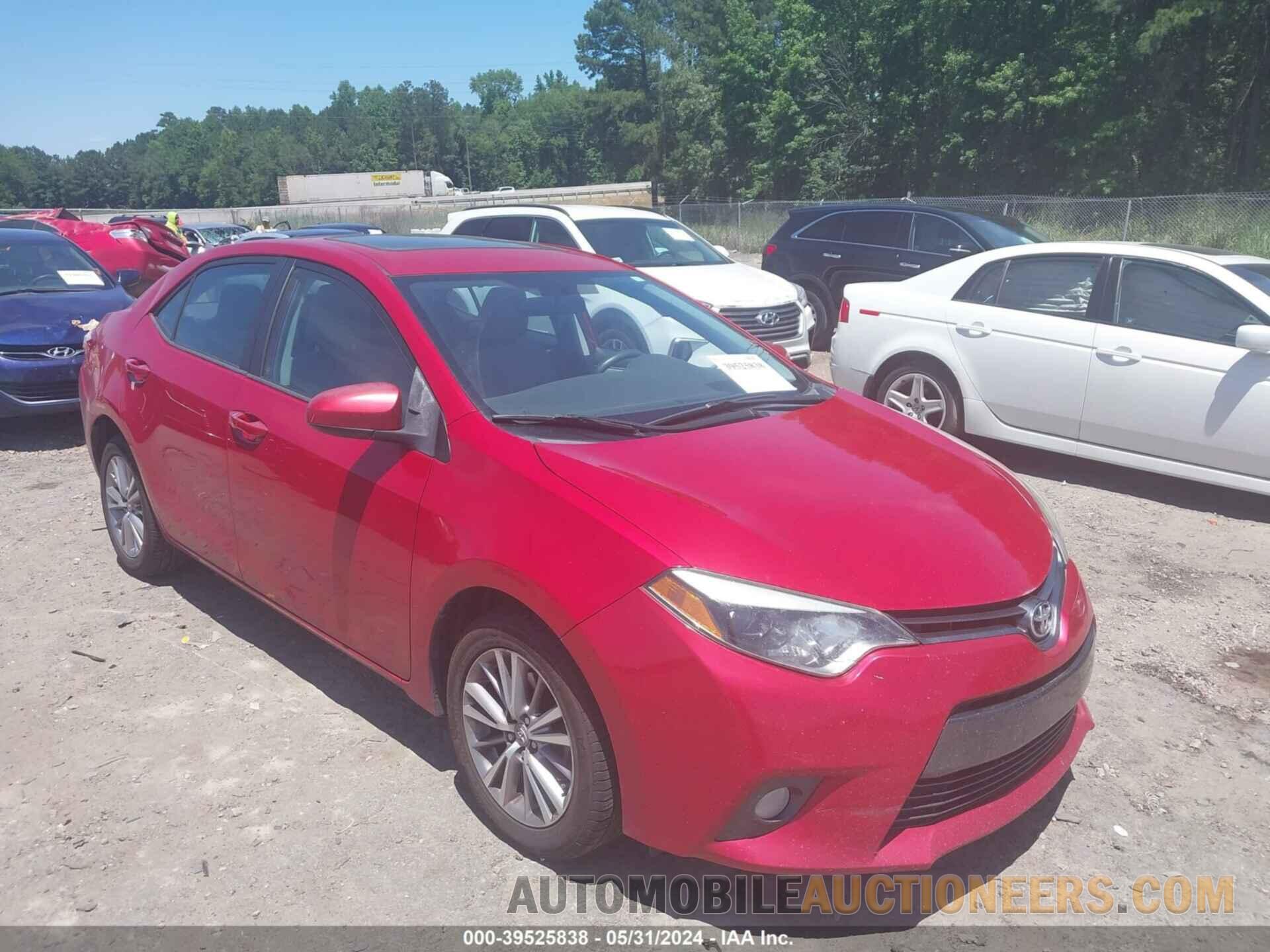 2T1BURHE4FC254911 TOYOTA COROLLA 2015