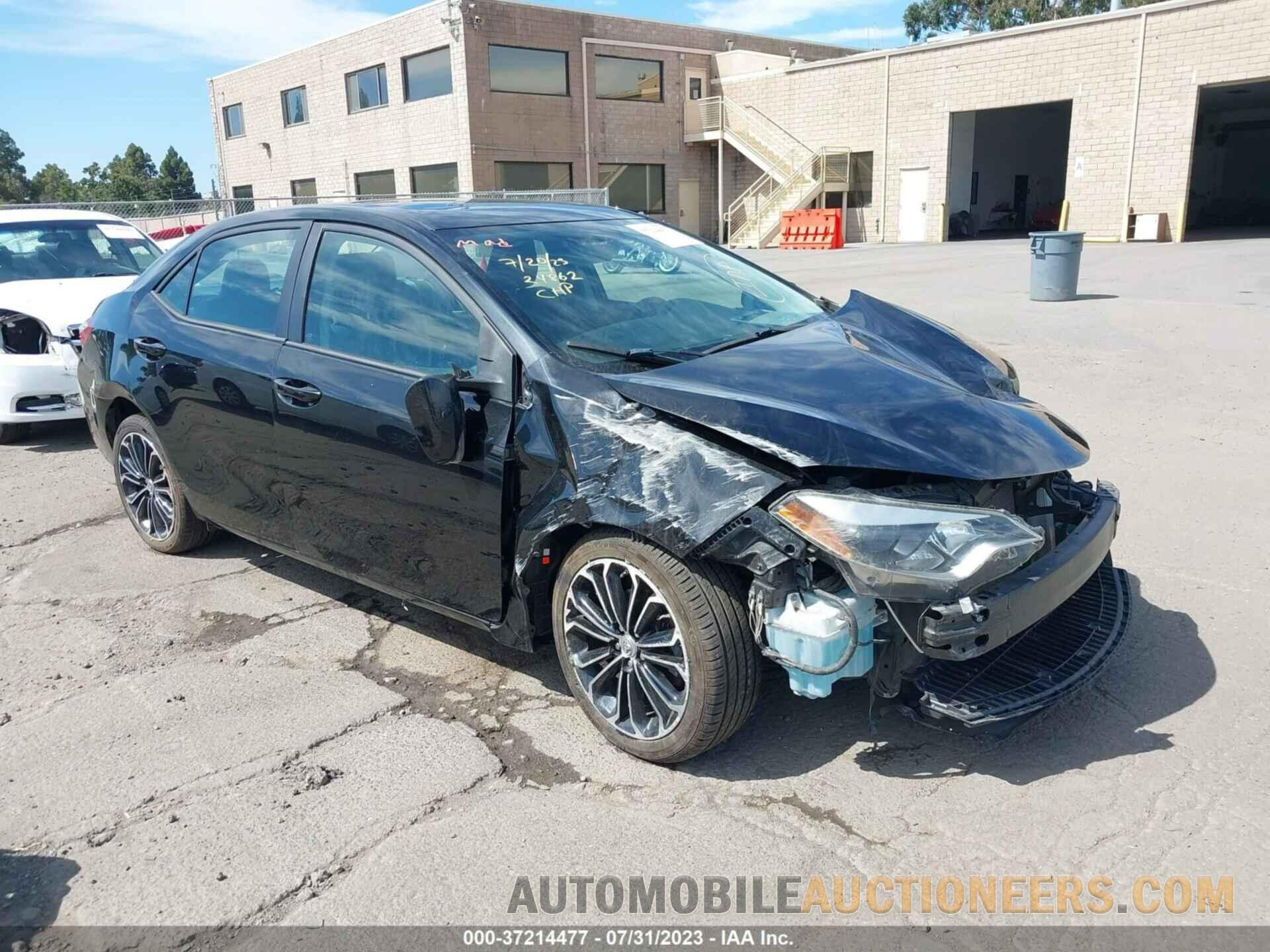 2T1BURHE4FC262989 TOYOTA COROLLA 2015