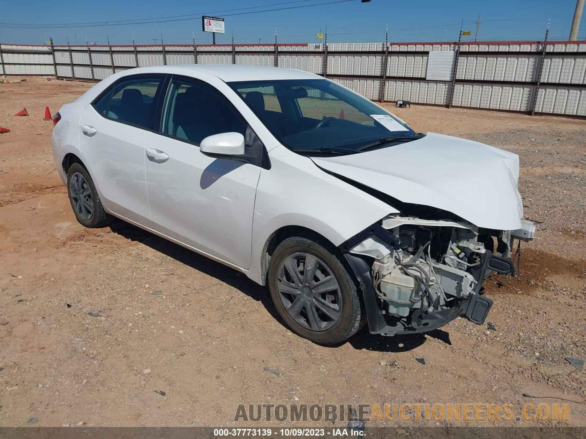 2T1BURHE4FC264614 TOYOTA COROLLA 2015