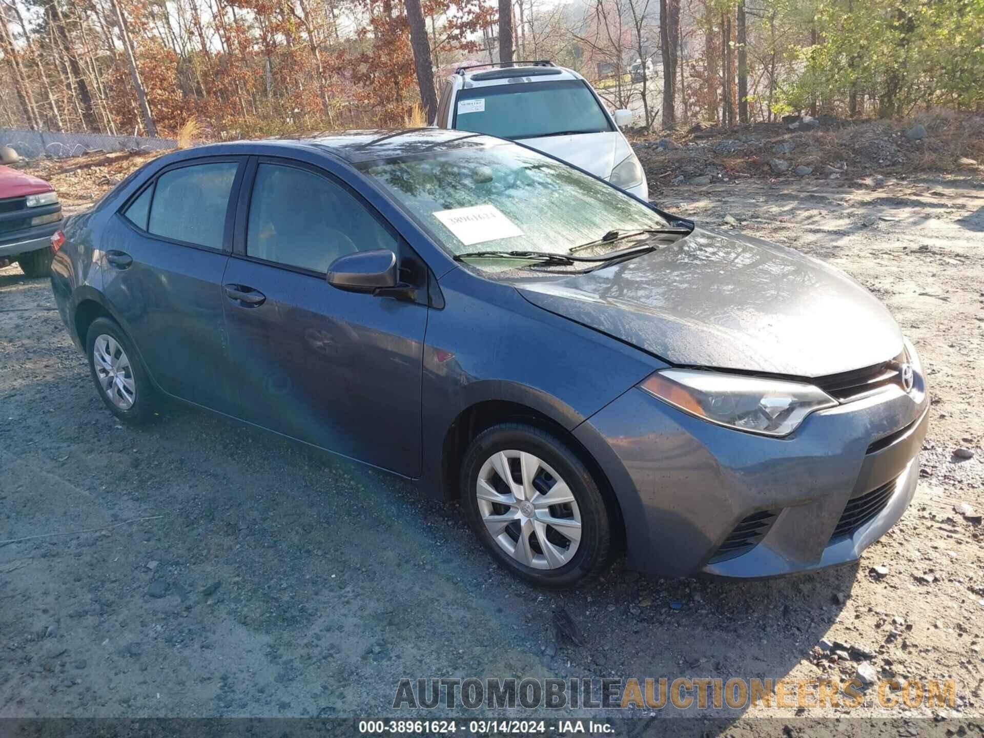 2T1BURHE4FC287245 TOYOTA COROLLA 2015